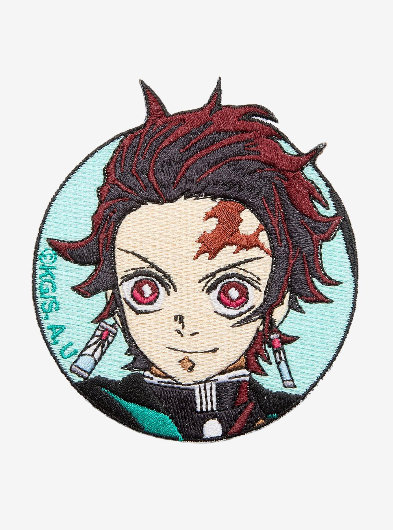 Demon Slayer: Kimetsu No Yaiba Tanjiro Face Patch, , hi-res