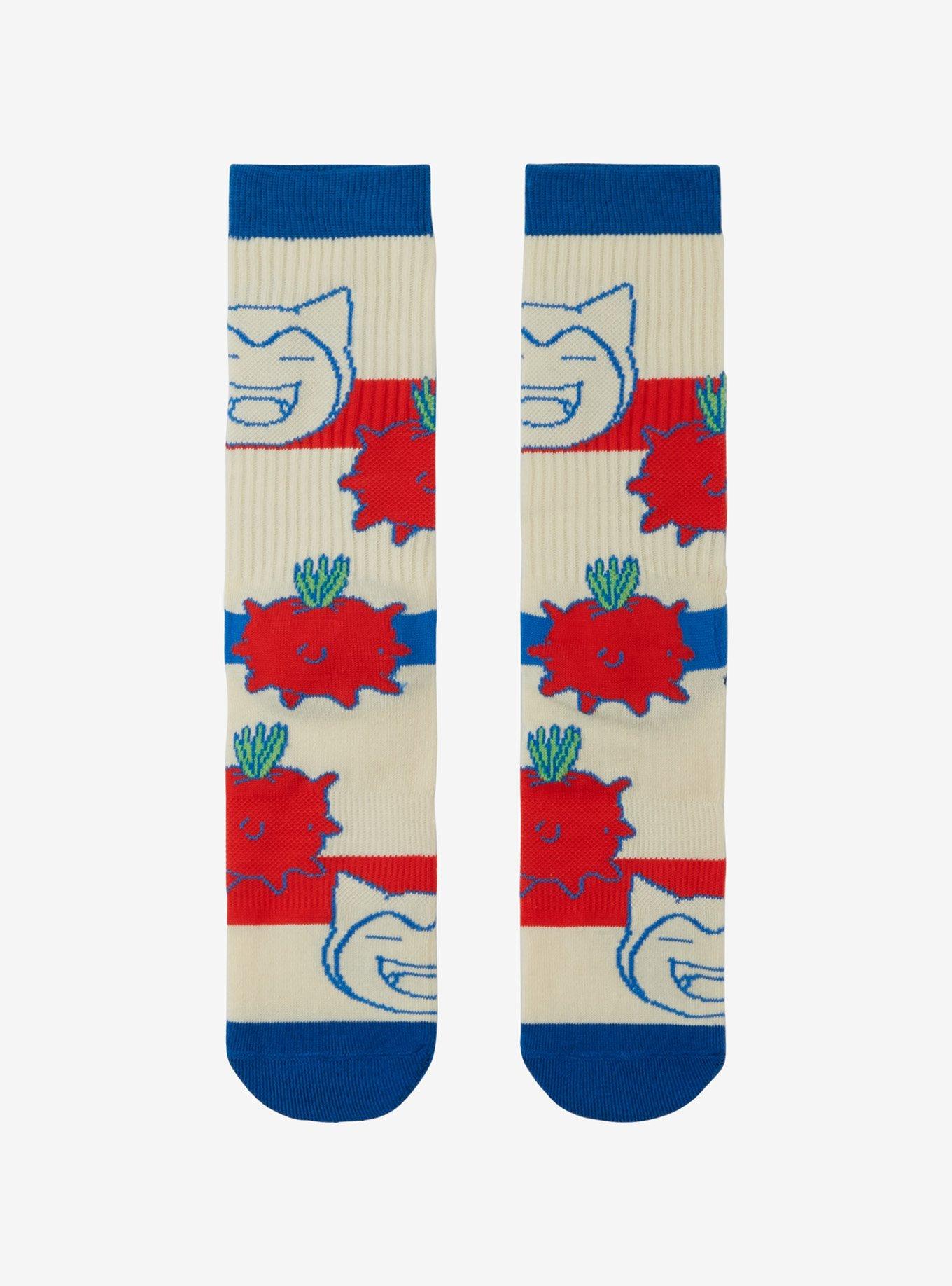 Pokémon Snorlax Berries Crew Socks — BoxLunch Exclusive, , hi-res