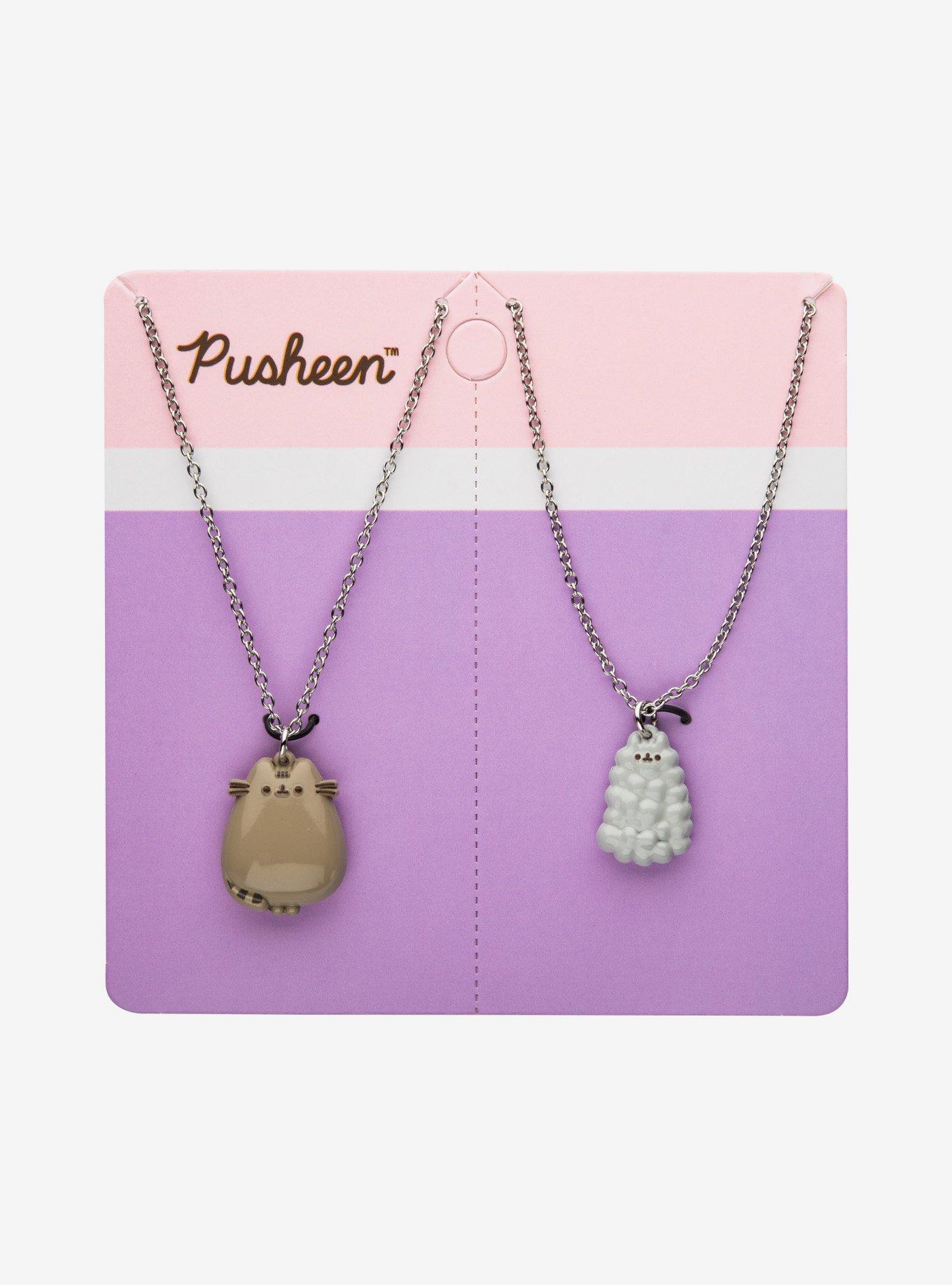 Pusheen & Stormy Best Friend Necklace Set, , hi-res