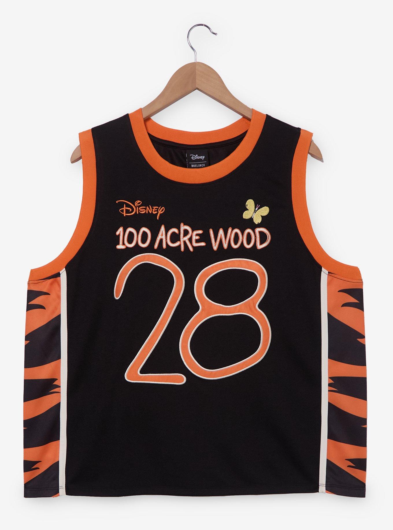 Disney Winnie the Pooh Tigger 100 Acre Wood Women's Plus Size Basketball Jersey &mdash; BoxLunch Exclusive, , hi-res
