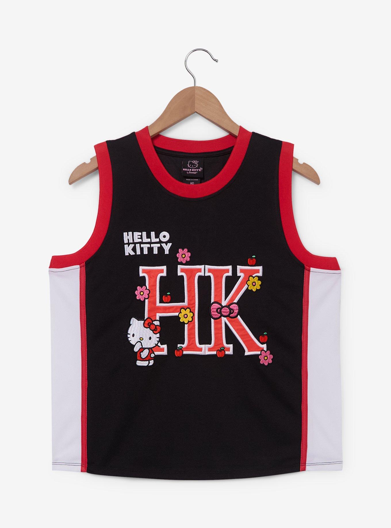 Sanrio Hello Kitty Floral Women's Basketball Jersey &mdash; BoxLunch Exclusive, , hi-res