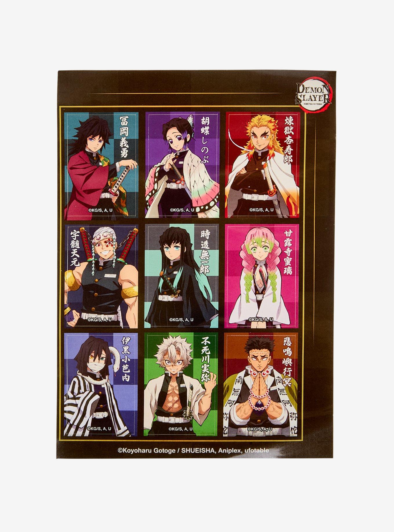 Demon Slayer: Kimetsu No Yaiba Hashira Sticker Sheet, , hi-res