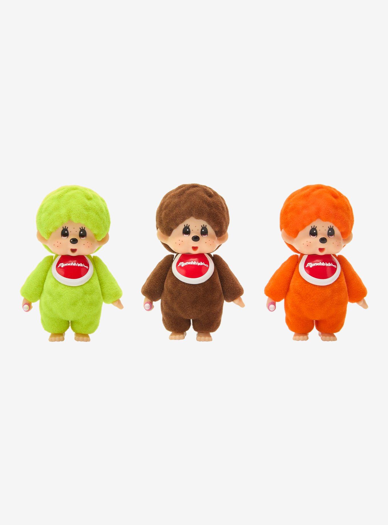 World's Smallest Monchhichi Assorted Flocked Mini Figure, , hi-res