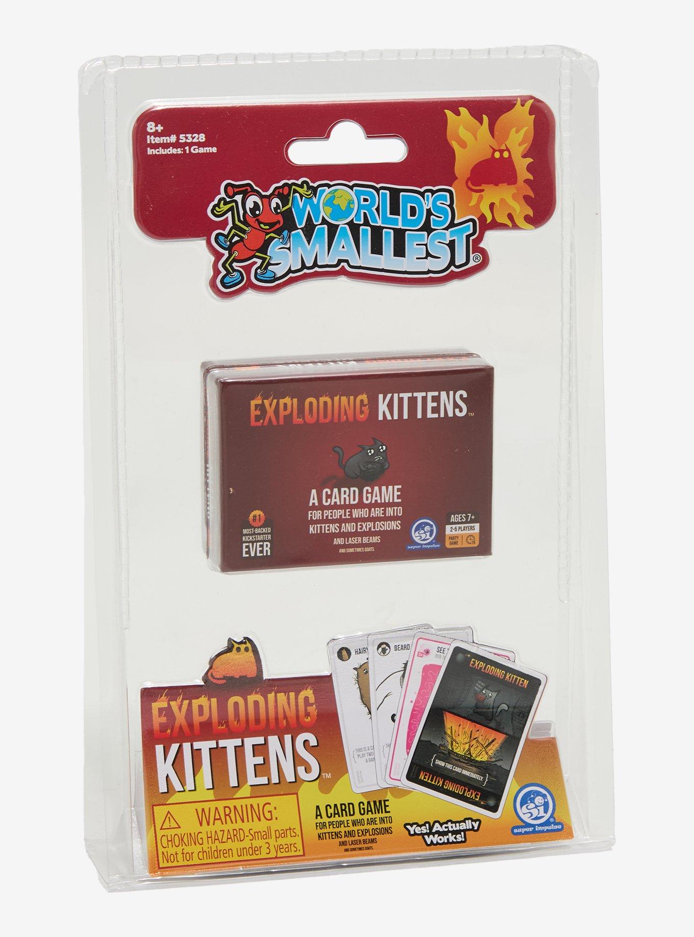 World's Smallest Exploding Kittens Card Game, , hi-res
