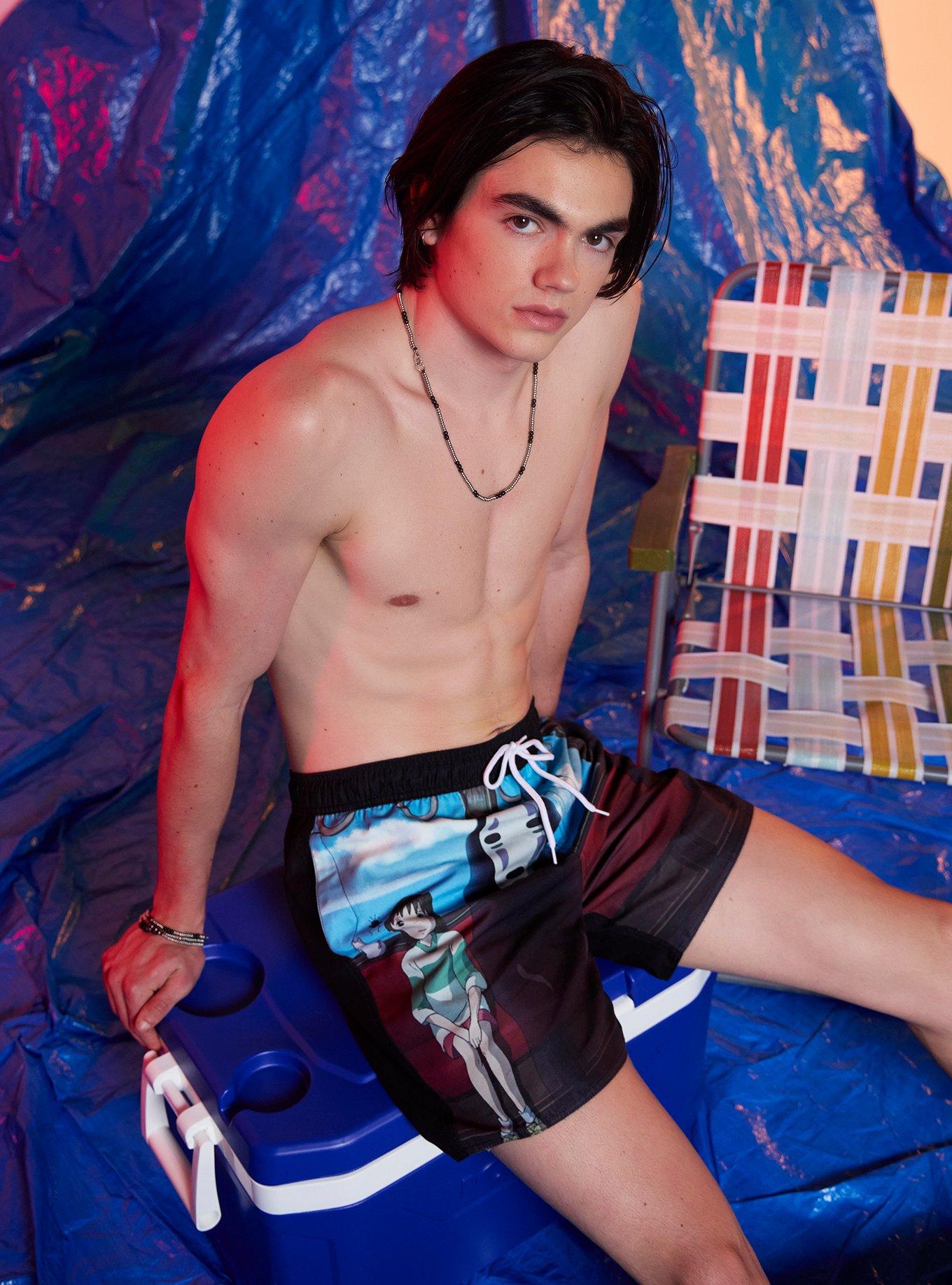 Studio Ghibli&reg; Spirited Away Train Swim Trunks, , hi-res