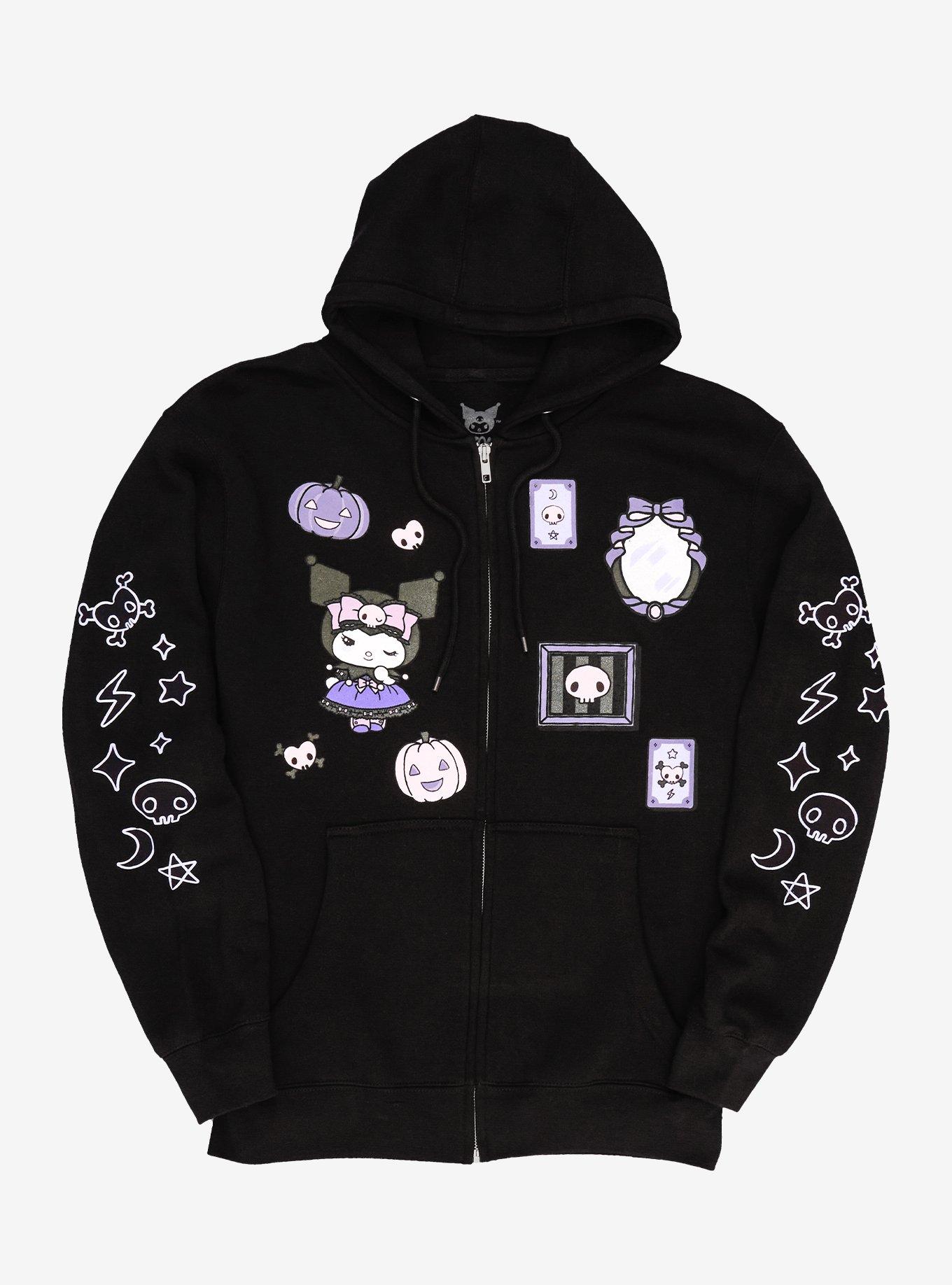 Kuromi's Mischief Mansion Hoodie, , hi-res
