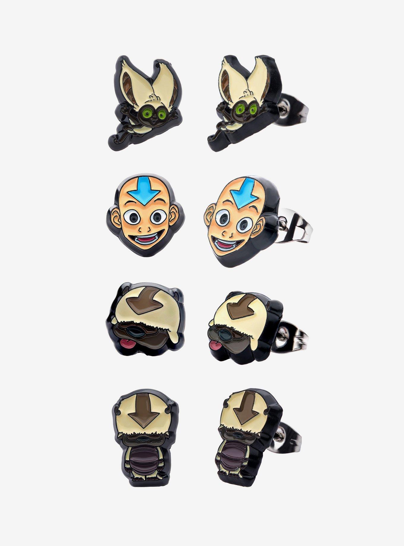 Avatar: The Last Airbender Character Stud Earring Set, , hi-res