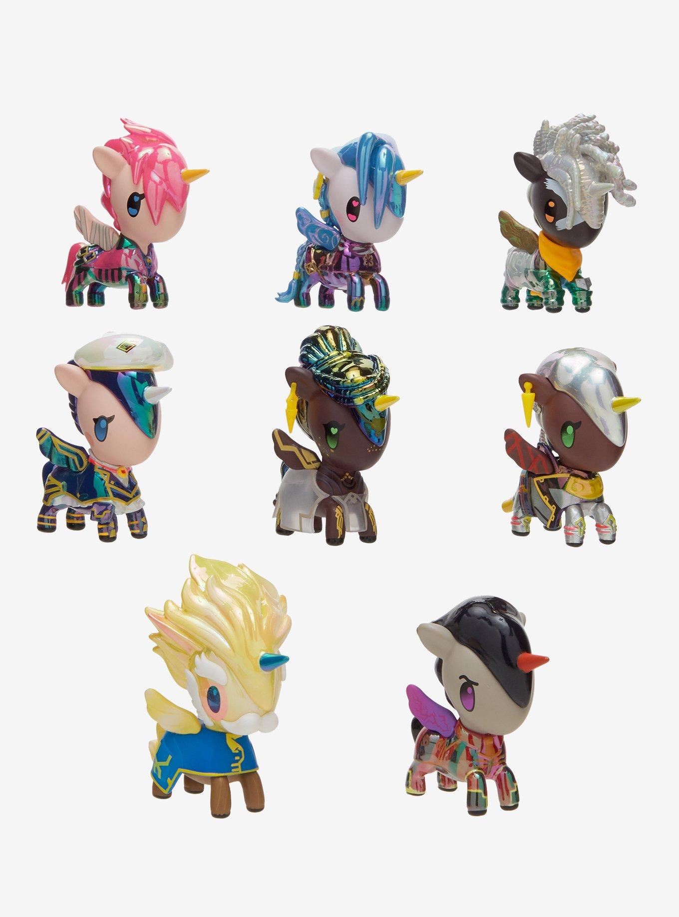 tokidoki x Arcane Unicorno Blacklight Chrome Blind Box Figure, , hi-res