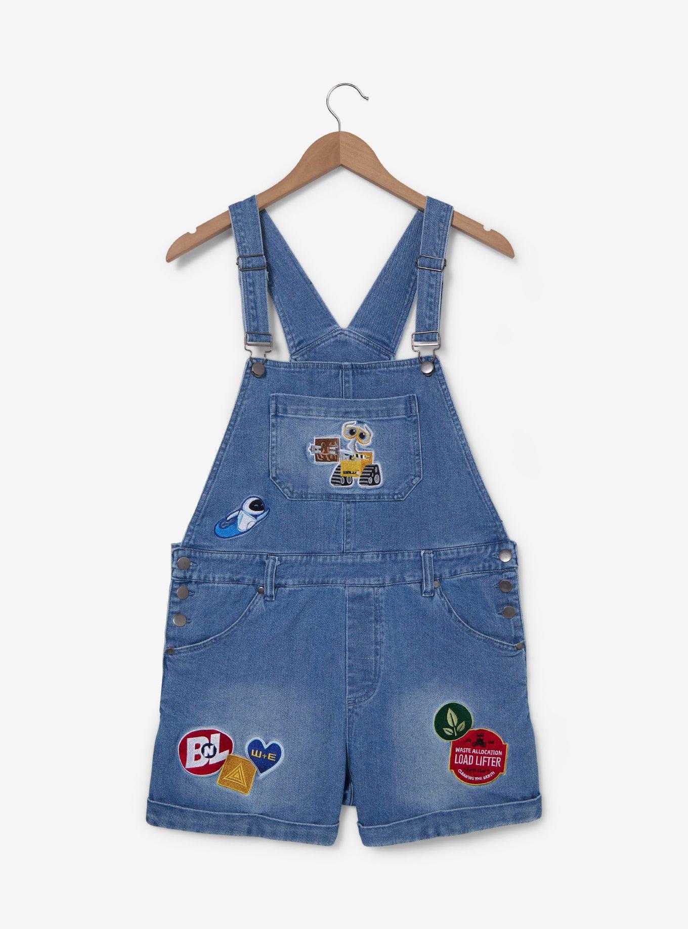 Disney Pixar WALL-E Icons Women's Short Overalls — BoxLunch Exclusive