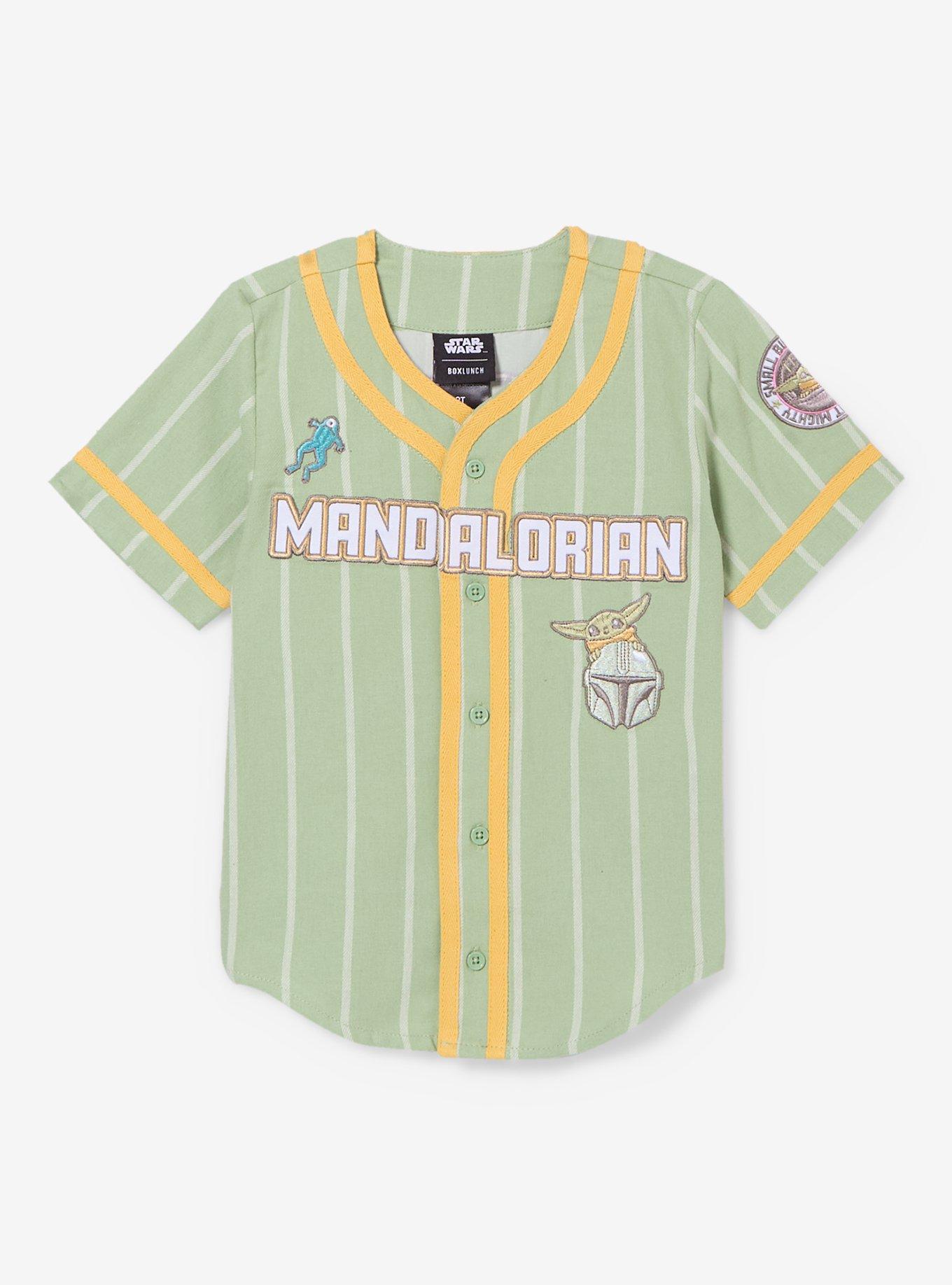 Star Wars The Mandalorian Grogu Toddler Baseball Jersey &mdash; BoxLunch Exclusive, , hi-res