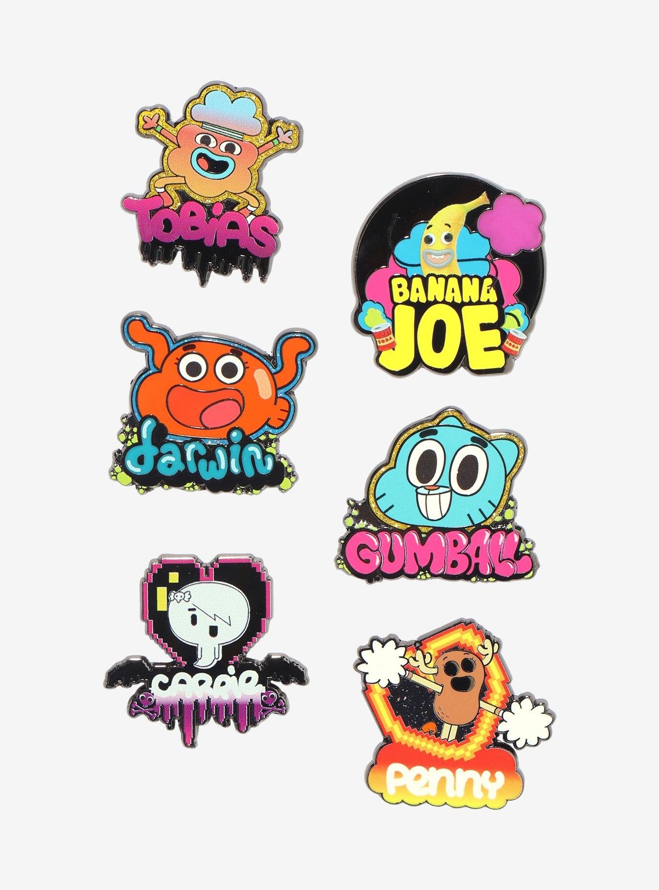 The Amazing World Of Gumball Blind Box Enamel Pin Hot Topic Exclusive, , hi-res