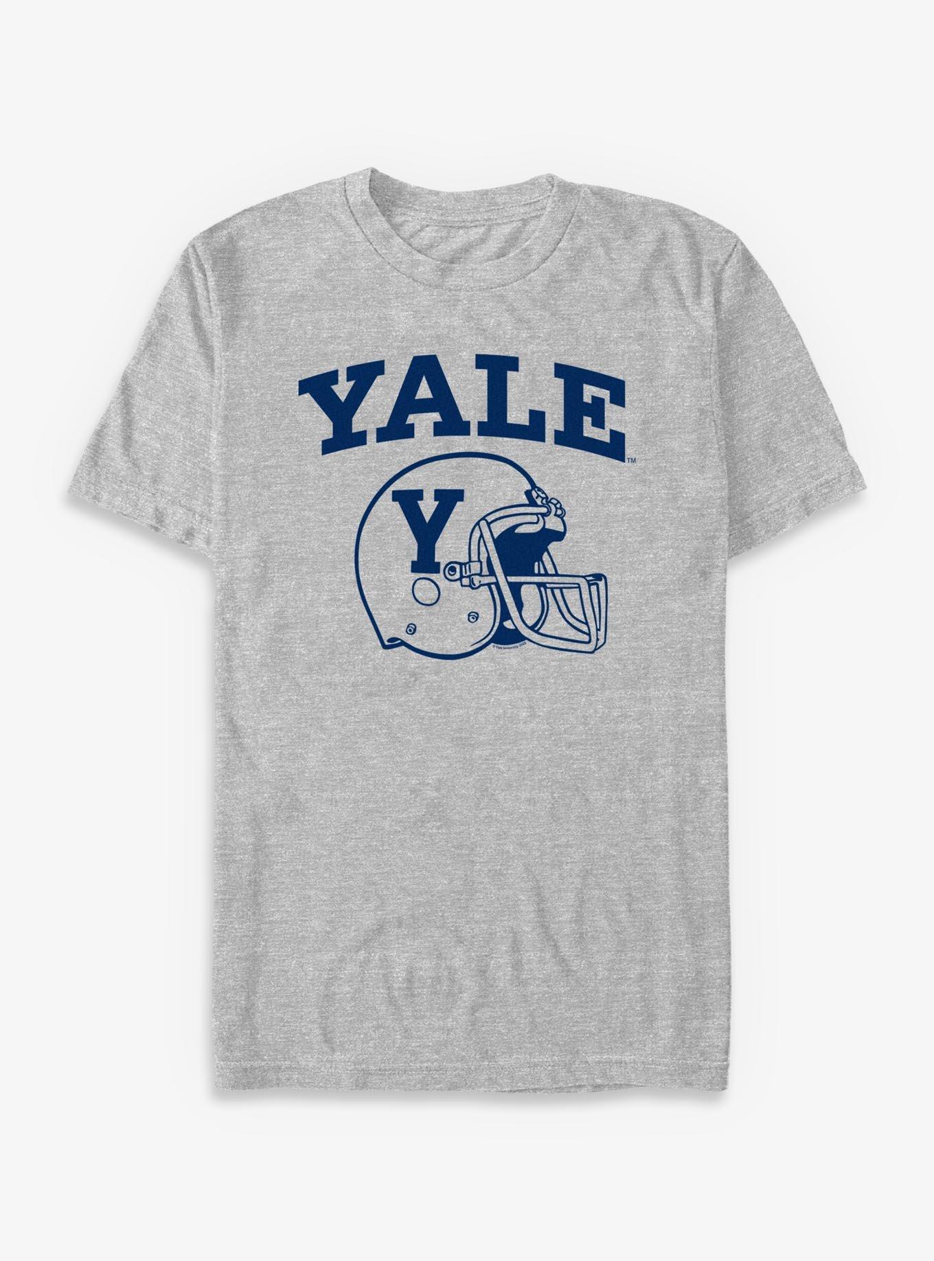 Yale University Football Helmet T-Shirt, ATH HTR, hi-res