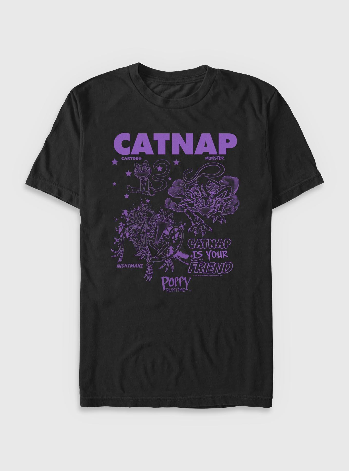 Poppy Playtime Catnap Is Your Friend T-Shirt, , hi-res