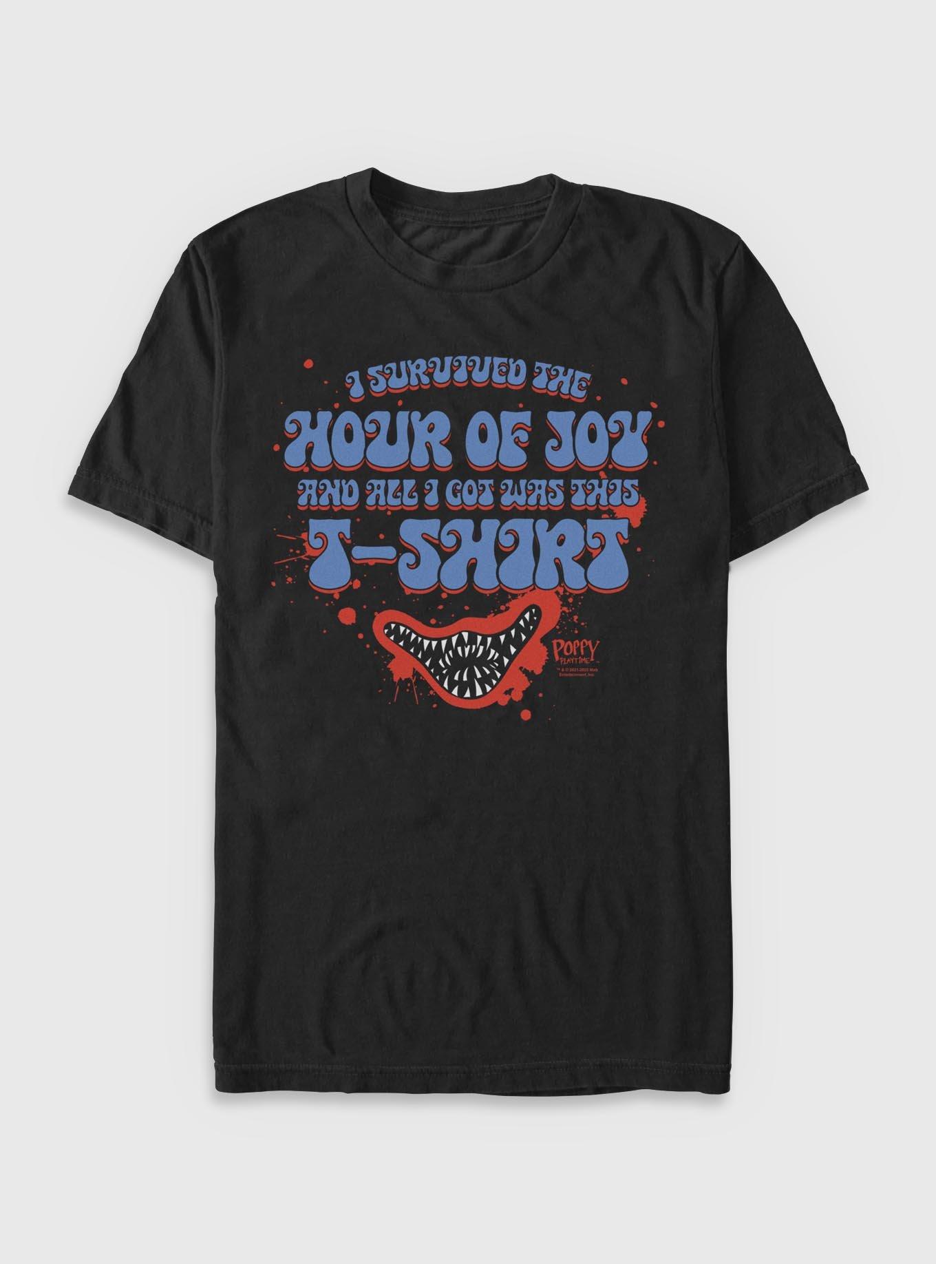 Poppy Playtime Survived Hour Of Joy T-Shirt, , hi-res