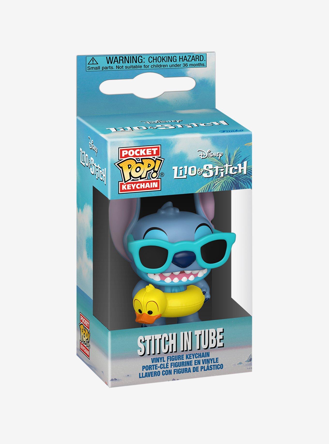 Funko Pocket Pop! Disney Lilo & Stitch Stitch in Tube Vinyl Keychain