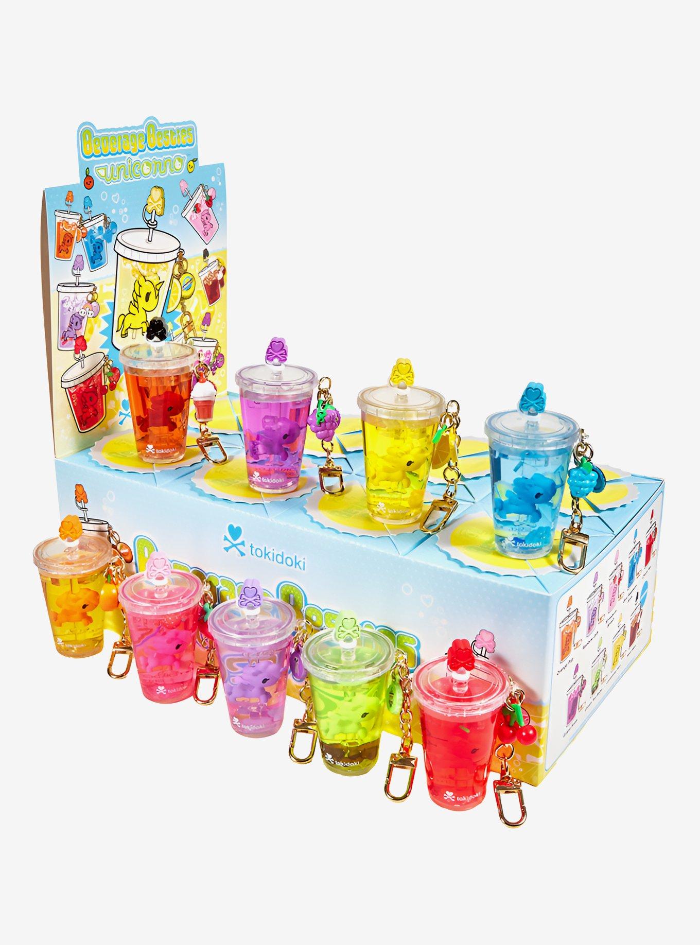tokidoki Beverage Besties Unicorno Blind Box Keychain, , hi-res