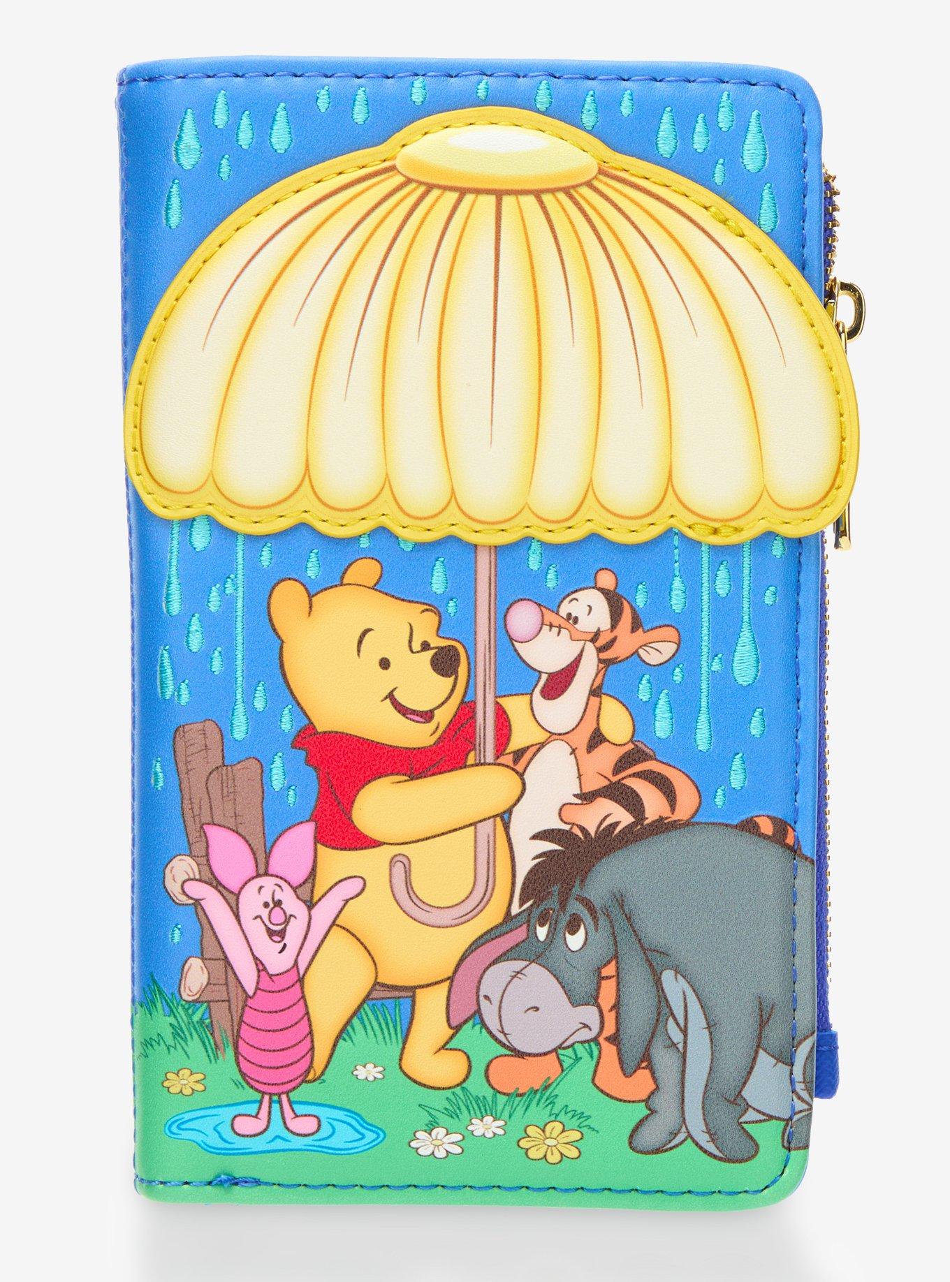 Loungefly Disney Winnie the Pooh Rainy Umbrella Scene Wallet 