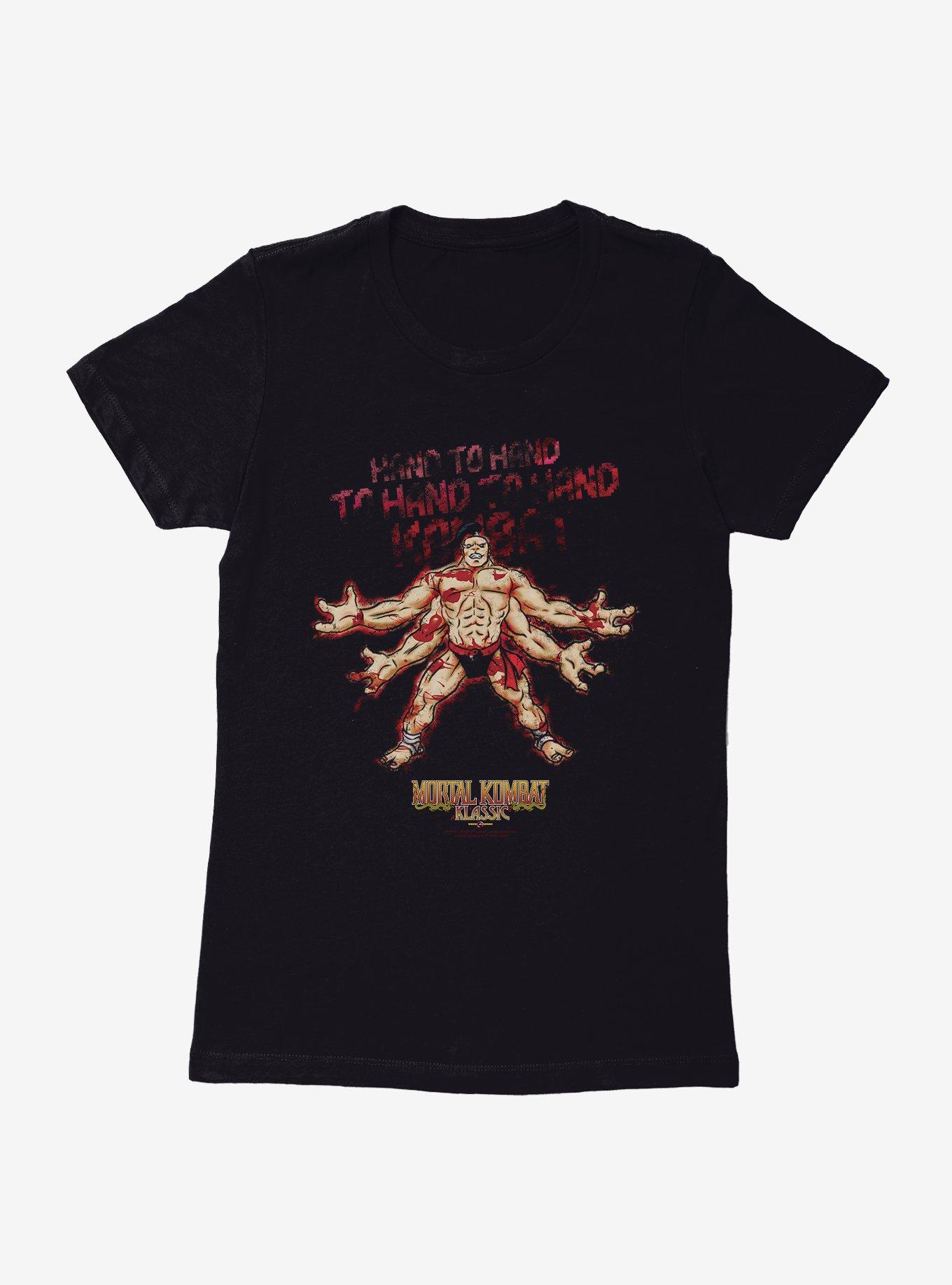 Mortal Kombat Klassic Goro Hand To Hand Kombat Womens T-Shirt, , hi-res