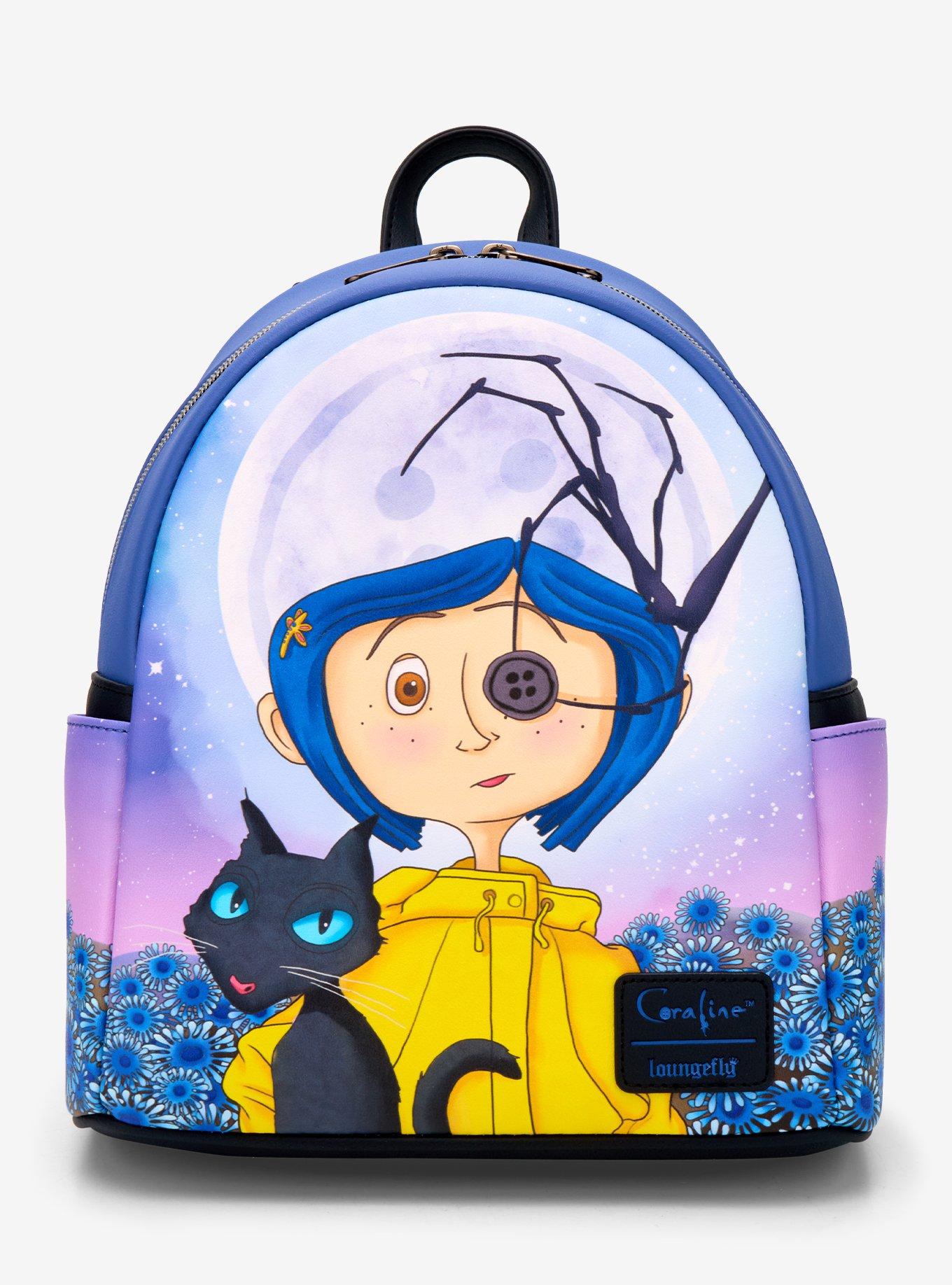 Loungefly Coraline Button Eye Flower Mini Backpack, , hi-res