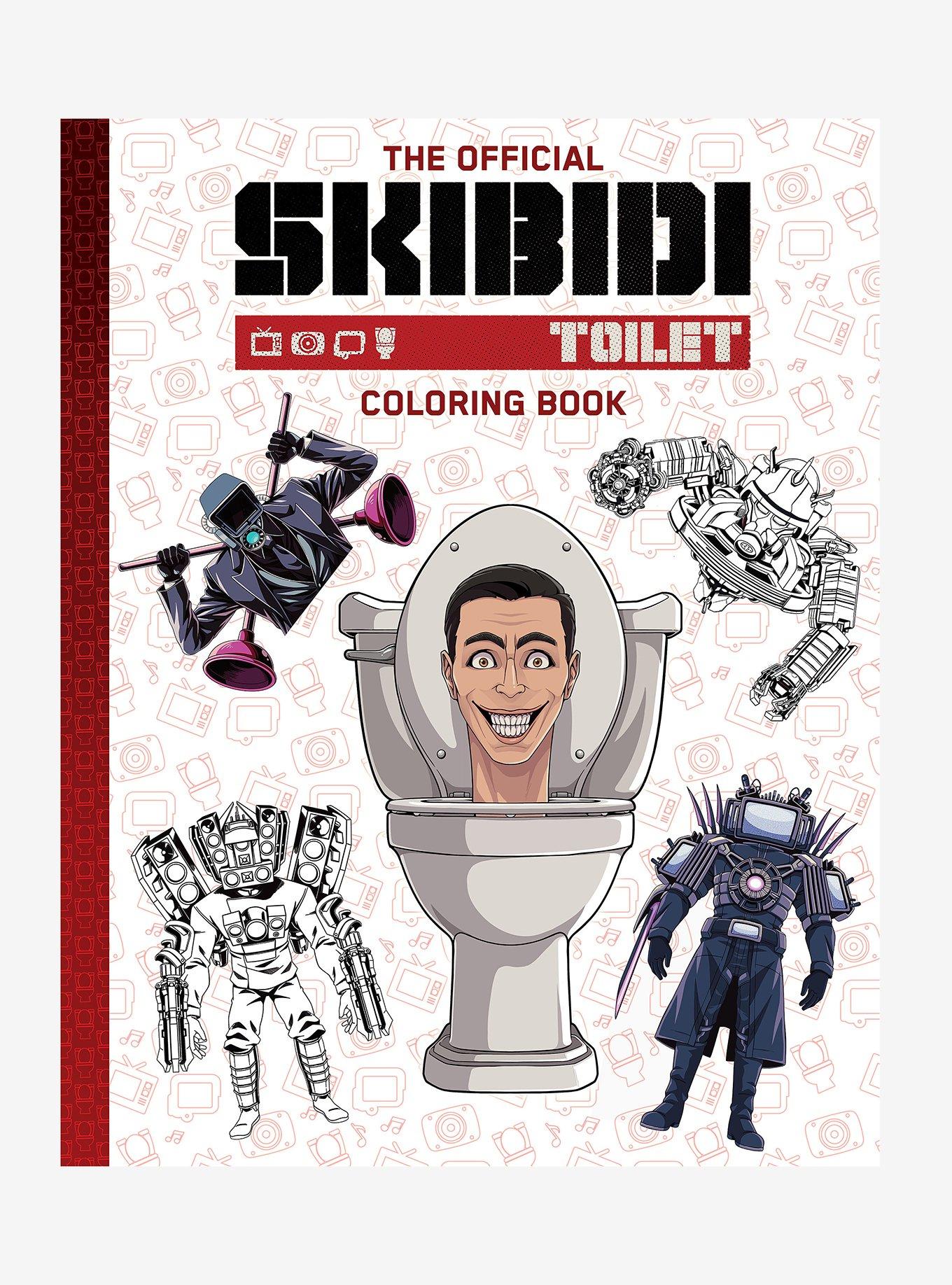 The Official Skibidi Toilet Coloring Book, , hi-res