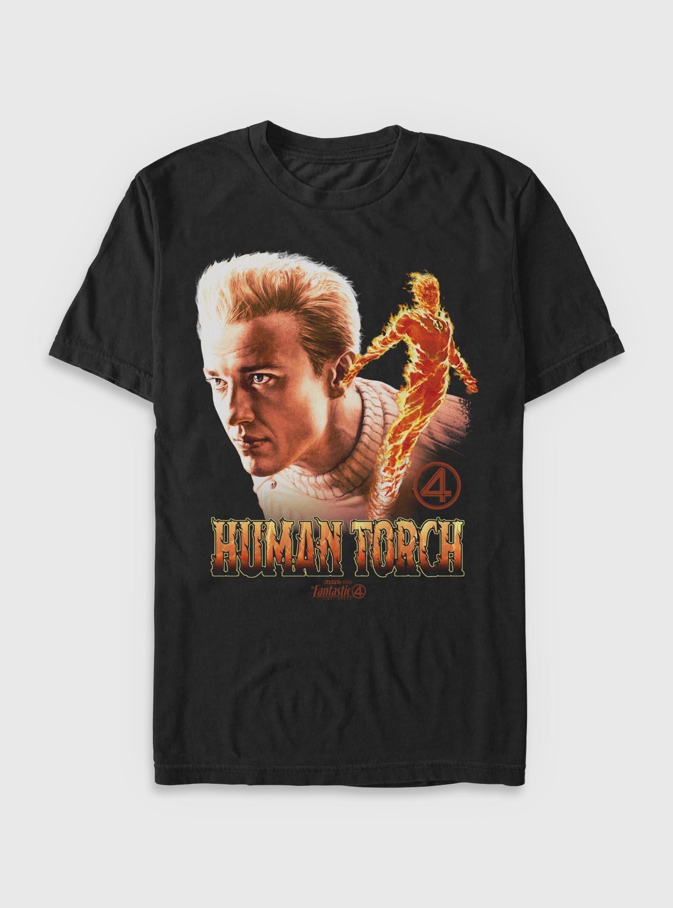 Marvel The Fantastic Four: First Steps Human Torch T-Shirt, , hi-res