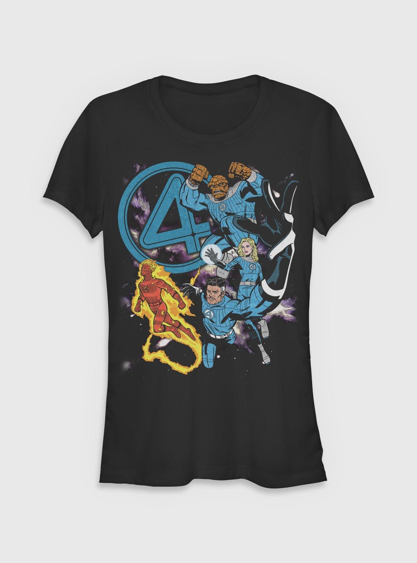 Marvel The Fantastic Four: First Steps Hero Galaxy Four Girls T-Shirt, , hi-res