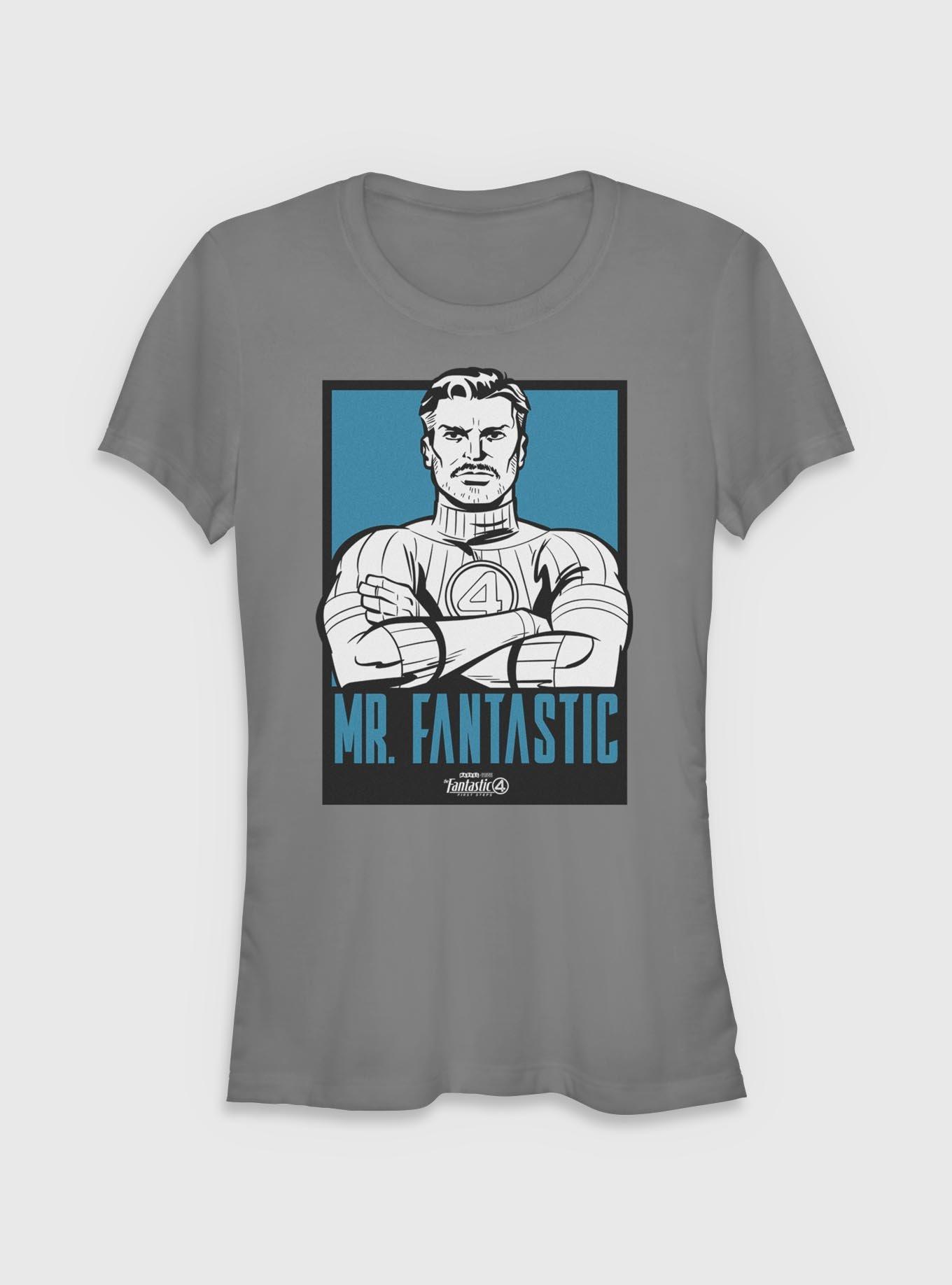Marvel The Fantastic Four: First Steps Mr.Fantastic Poster Girls T-Shirt, , hi-res