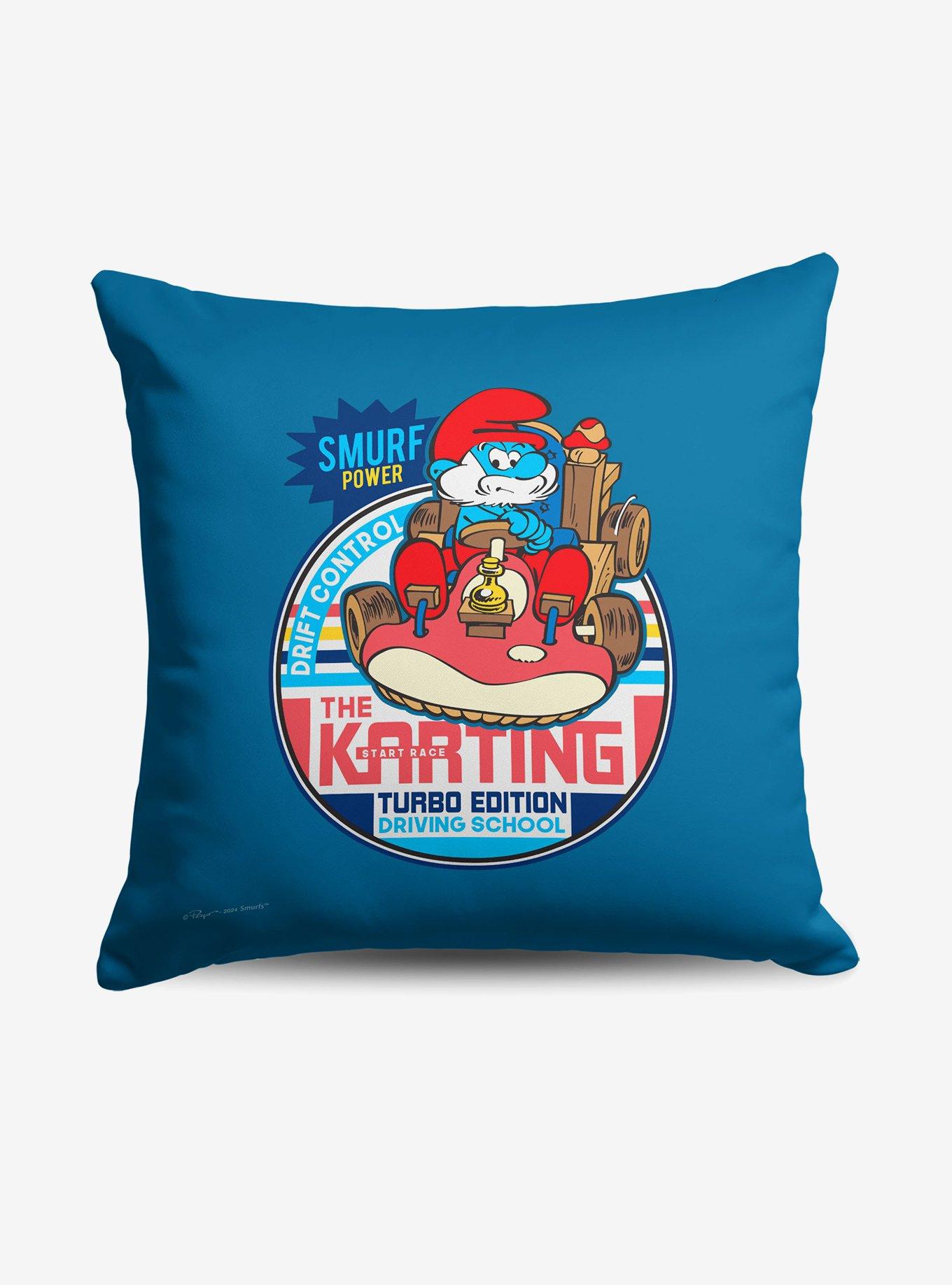 The Smurfs Turbo Edition Throw Pillow, , hi-res