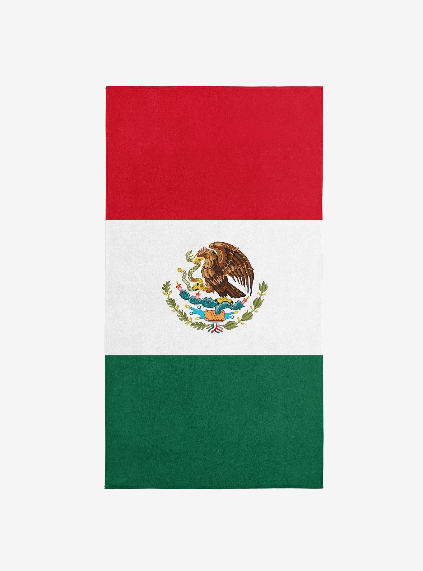Mexico Flag Beach Towel, , hi-res