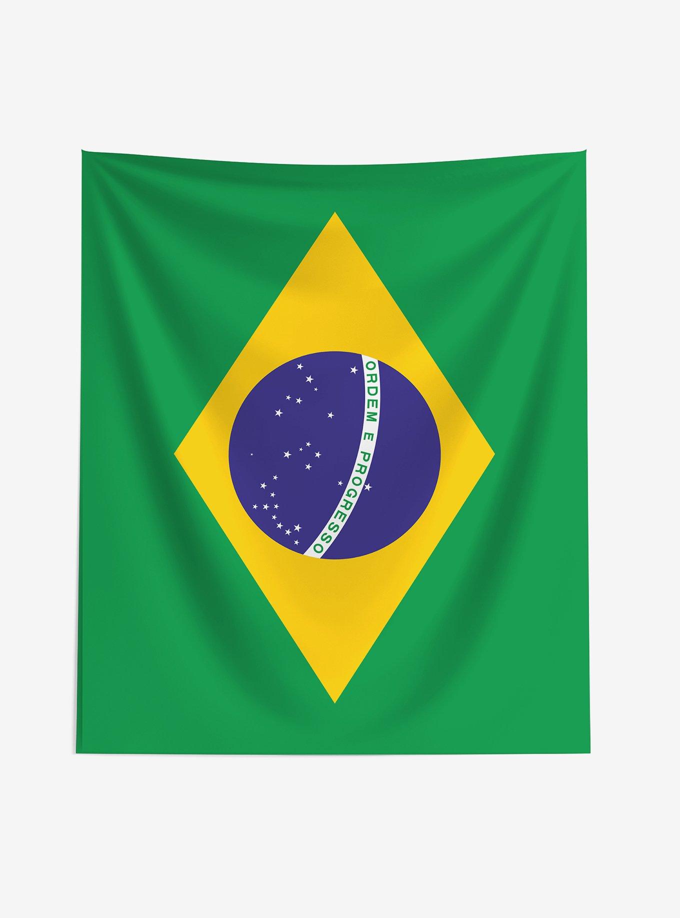Brazil Flag 50x60" Wall Hanging, , hi-res