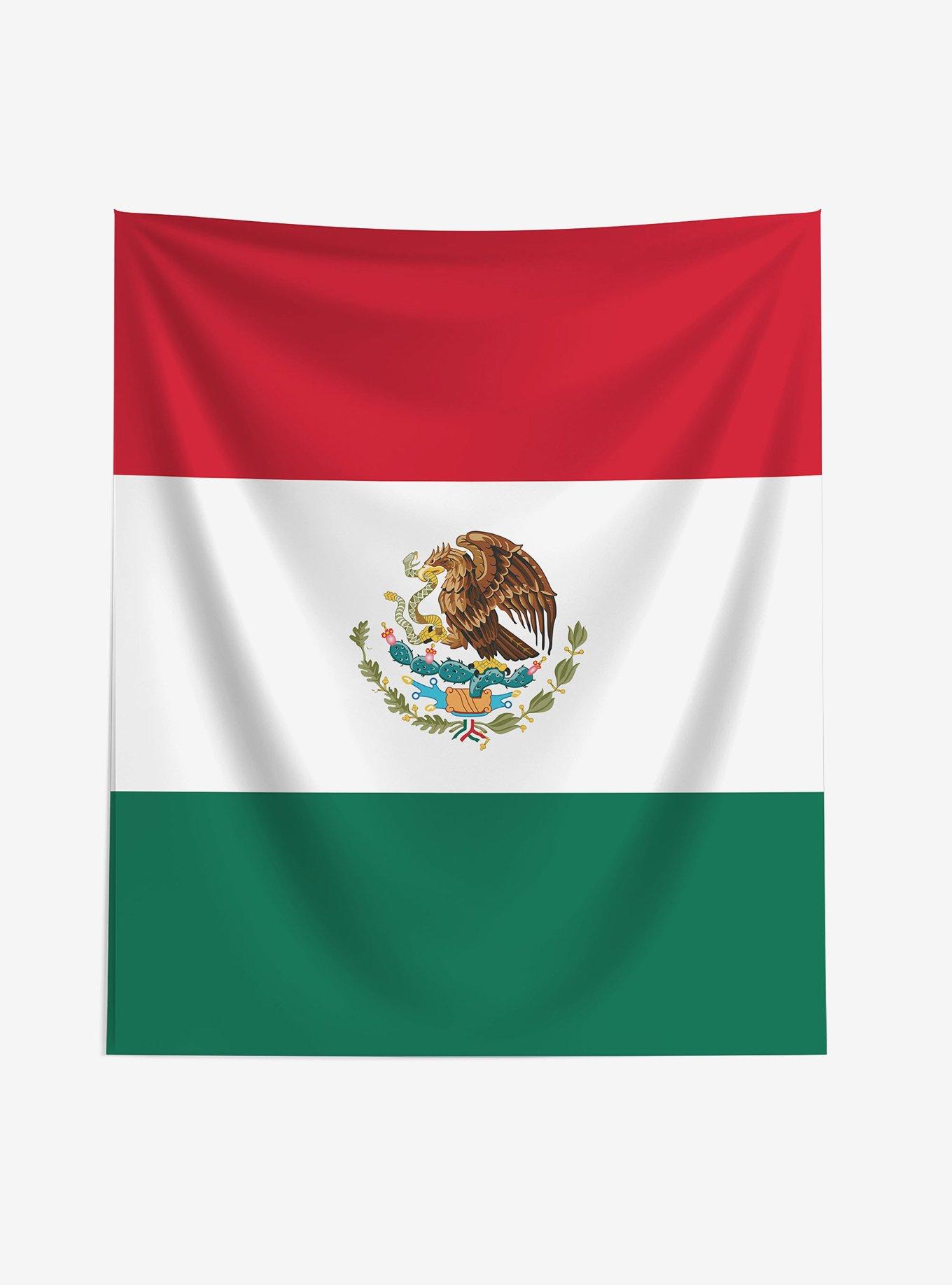 Mexico Flag 50x60" Wall Hanging, , hi-res