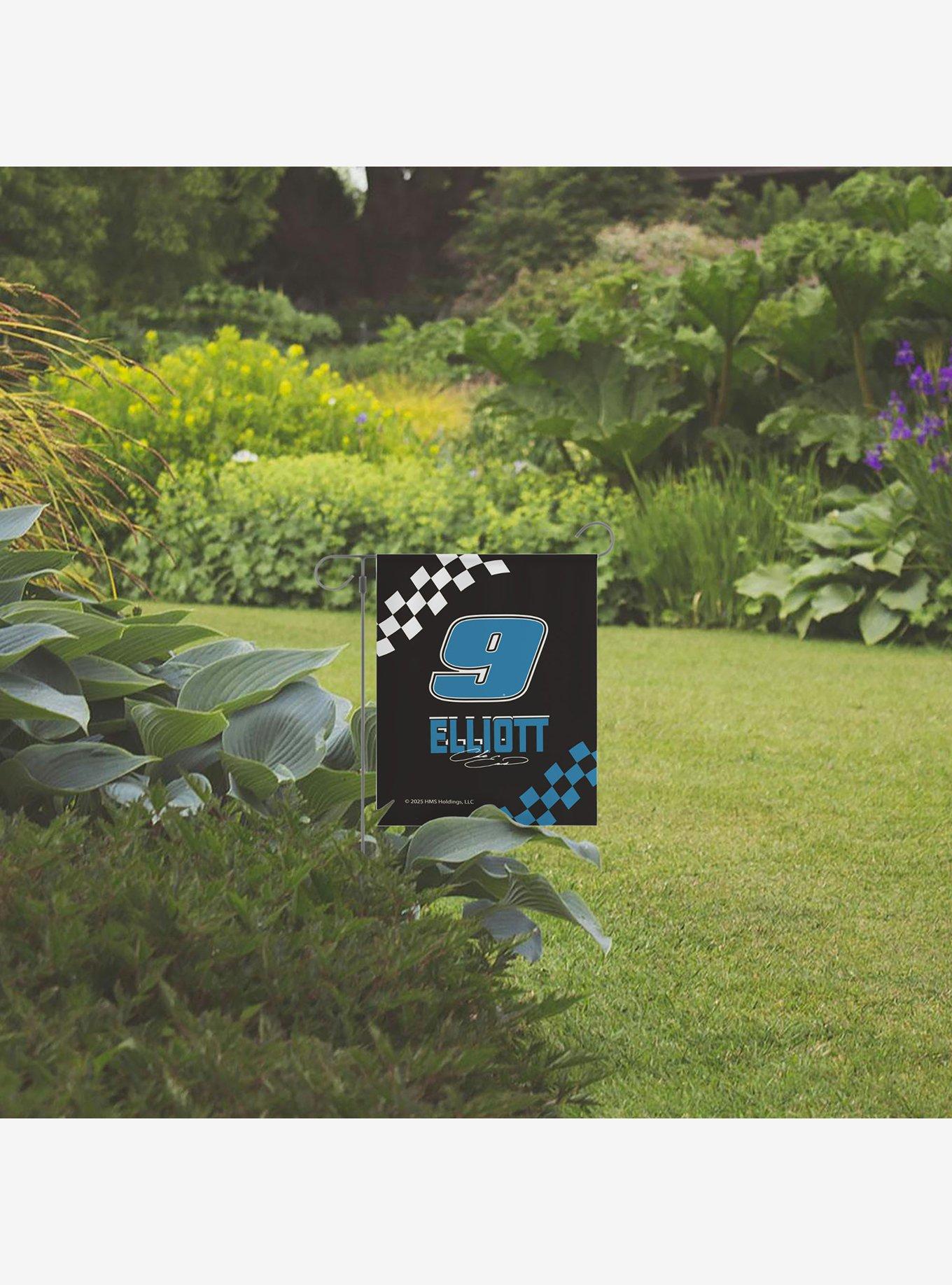 NASCAR Chase Elliot Checkered Double Sided Garden Flag, , hi-res