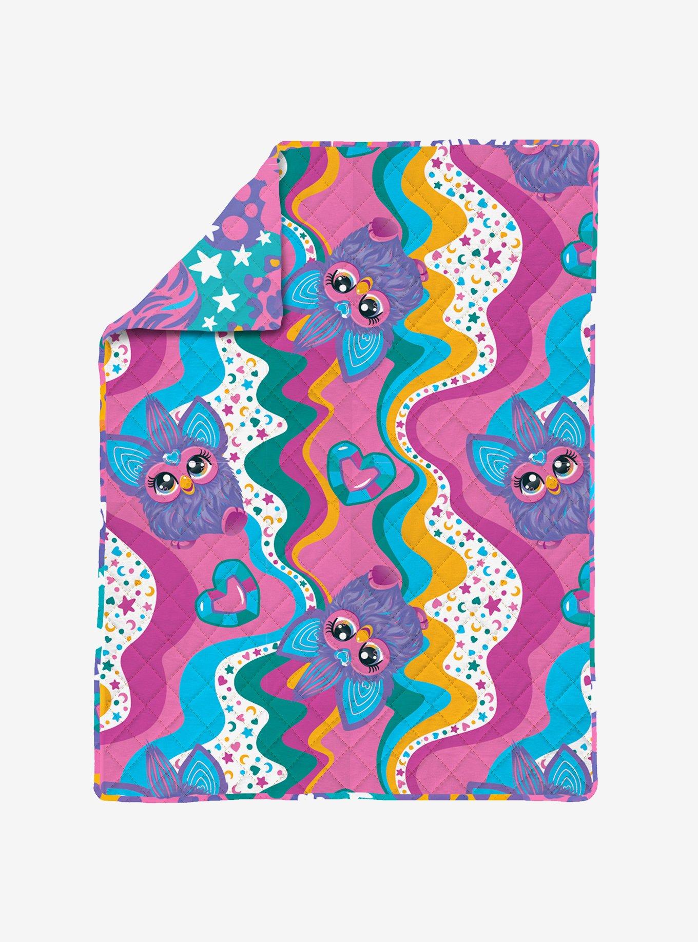Furby World Quilted Throw Blanket, , hi-res