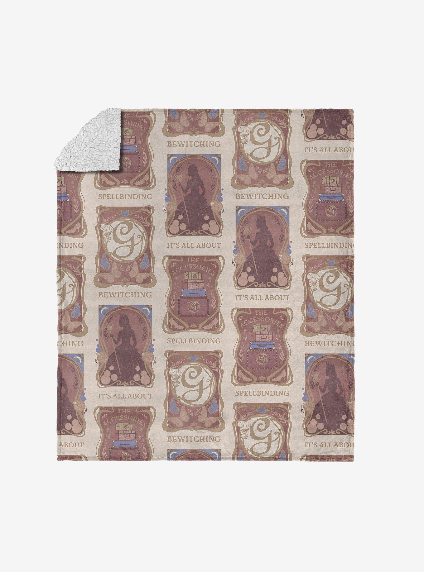 Wicked It's All About Silk Touch Sherpa Throw Blanket, , hi-res
