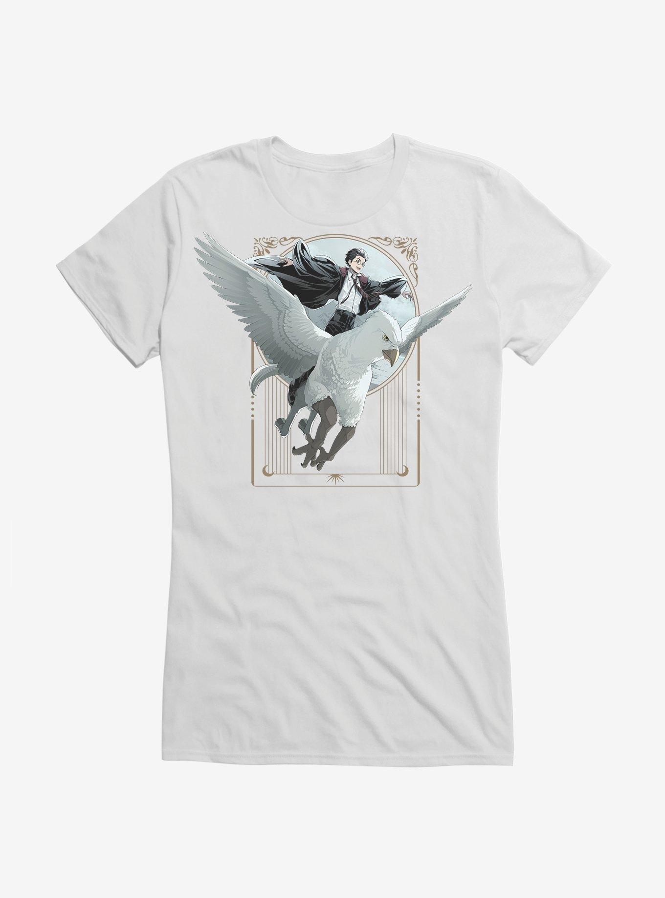 Harry Potter Flying With Buckbeak Girls T-Shirt