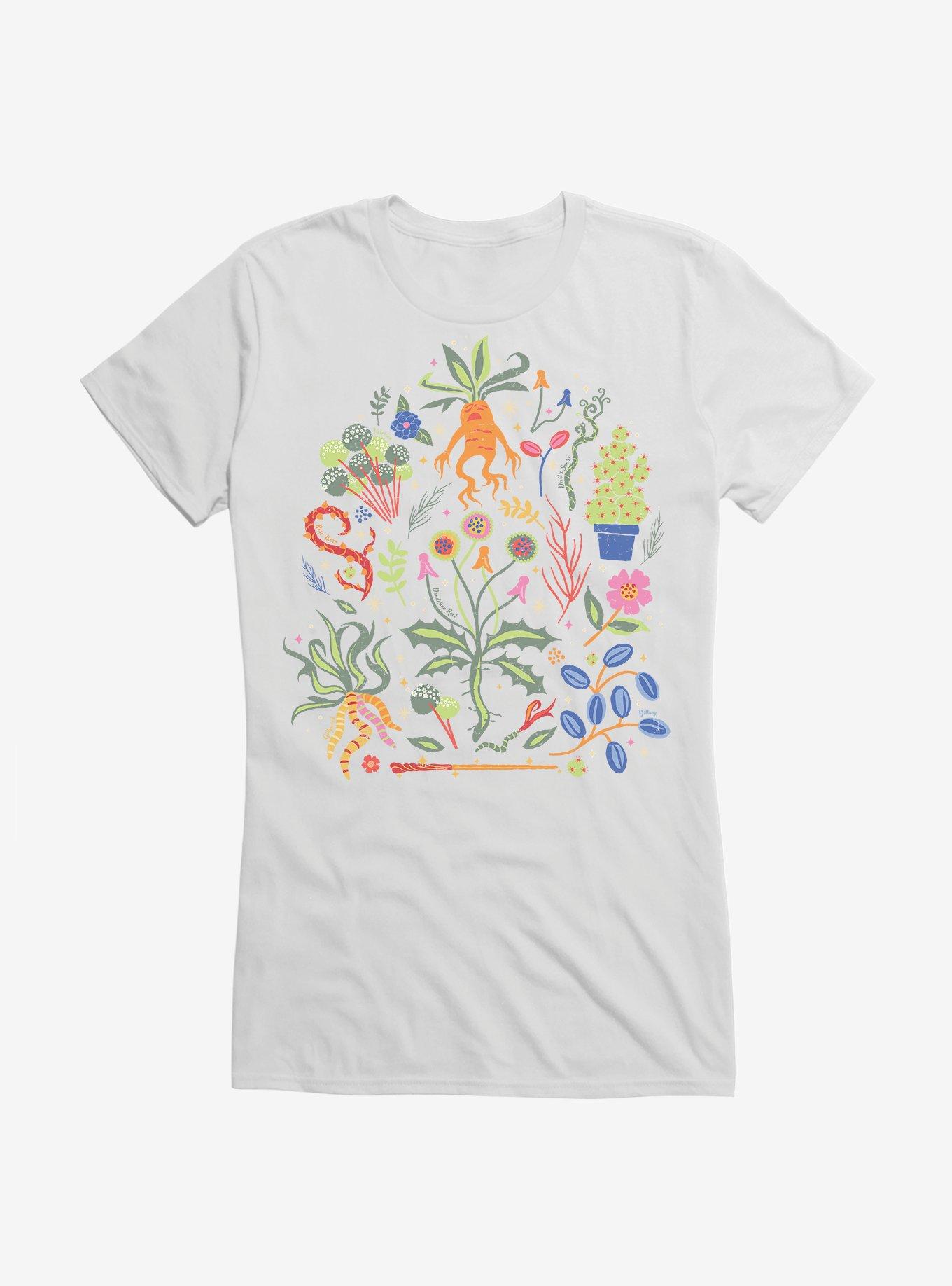 Harry Potter Herbology Icons Girls T-Shirt, , hi-res