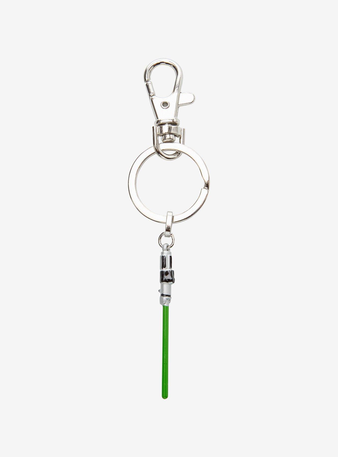 Star Wars Green Lightsaber Key Chain, , hi-res