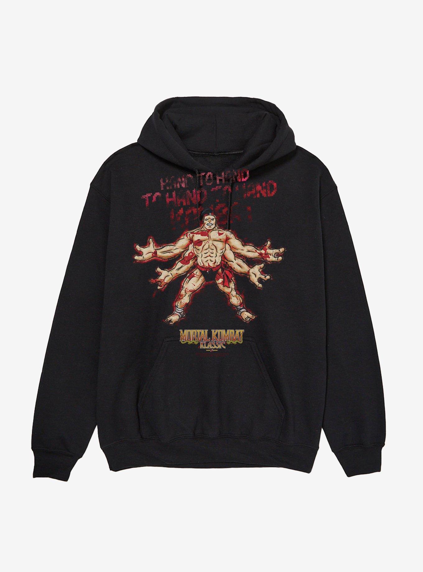 Mortal Kombat Klassic Goro Hand To Hand To Hand To Hand Kombat Hoodie, , hi-res