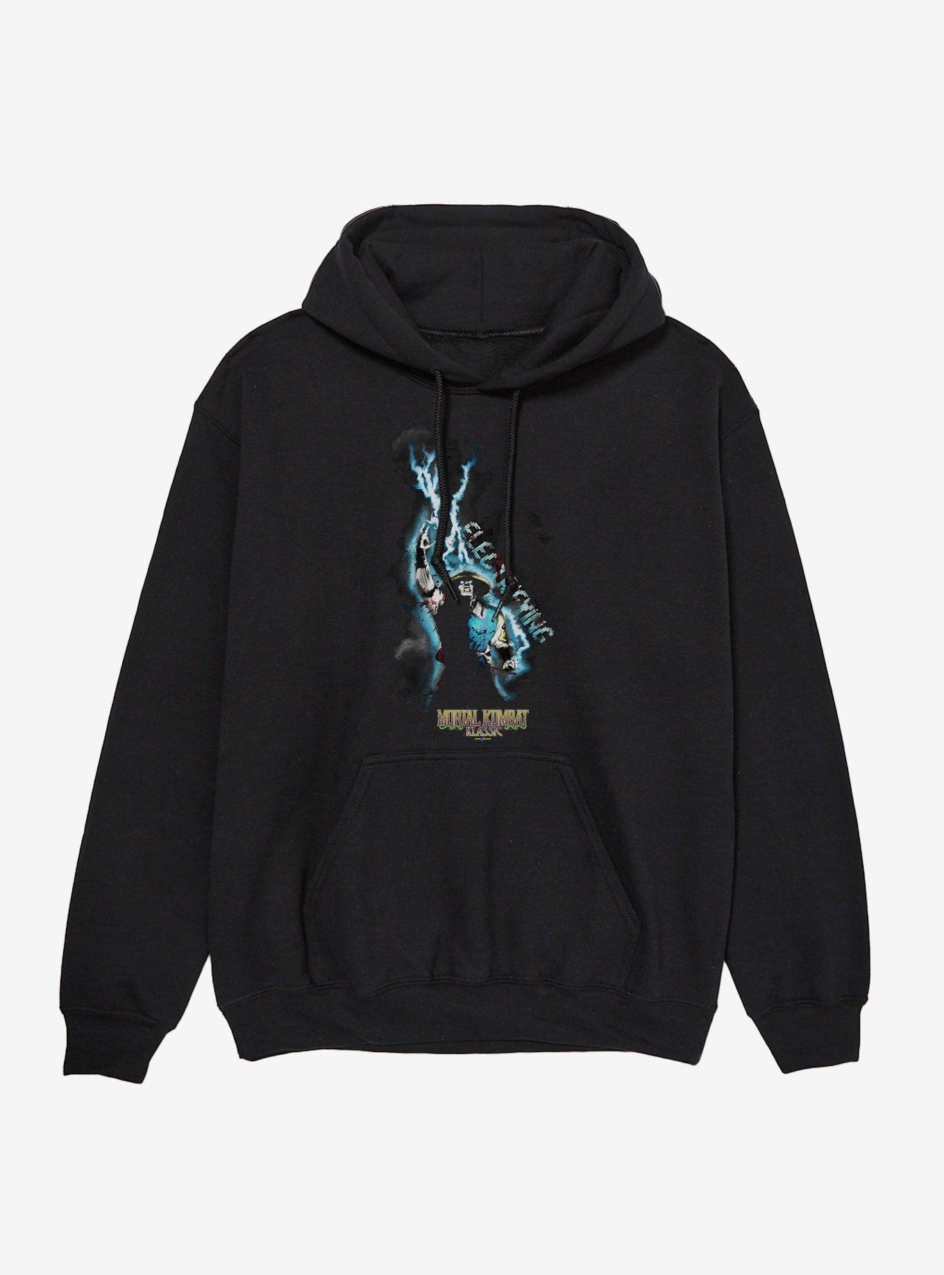 Mortal Kombat Klassic Raiden Electrifying Hoodie