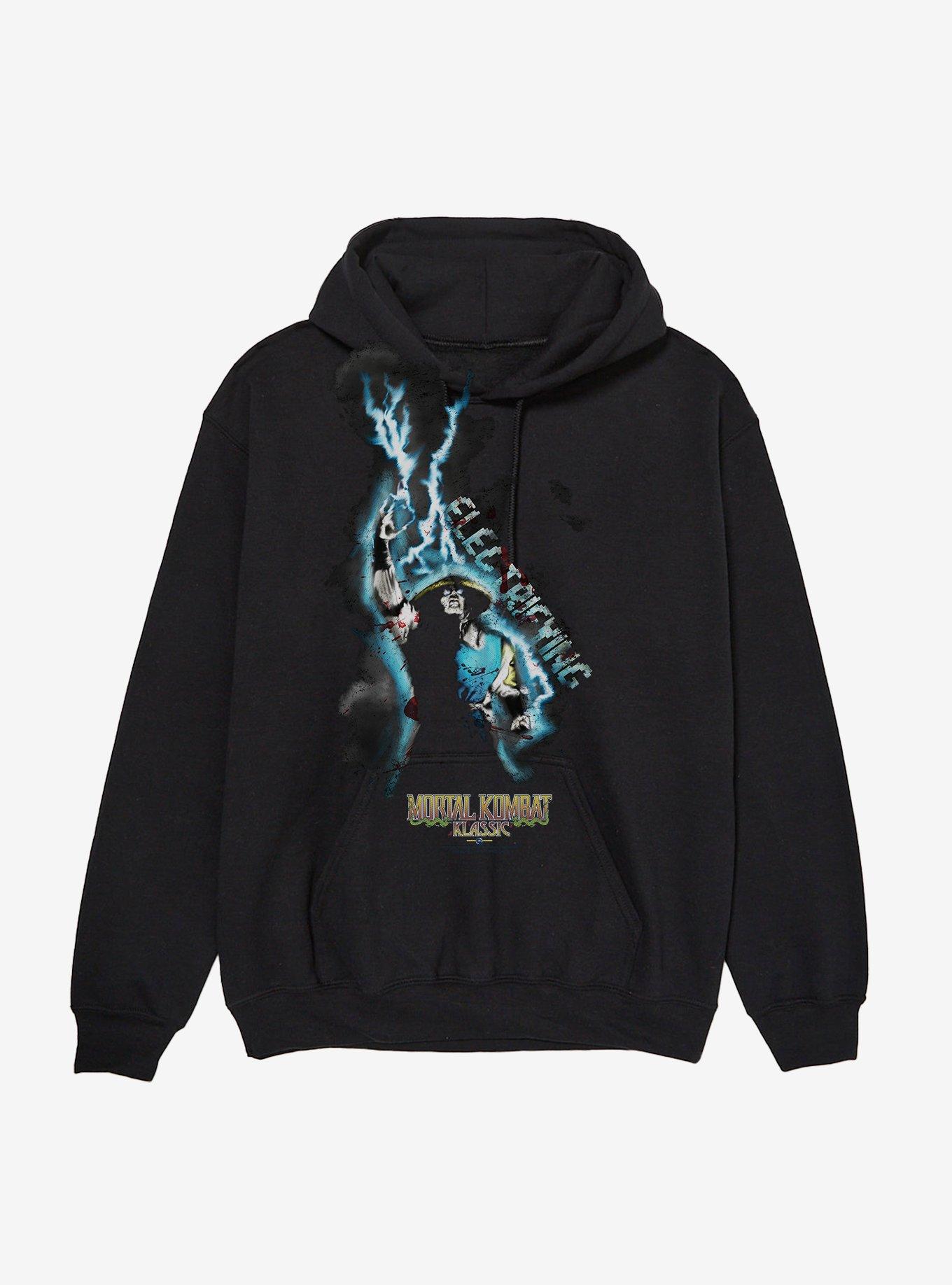 Mortal Kombat Klassic Raiden Electrifying Hoodie, , hi-res