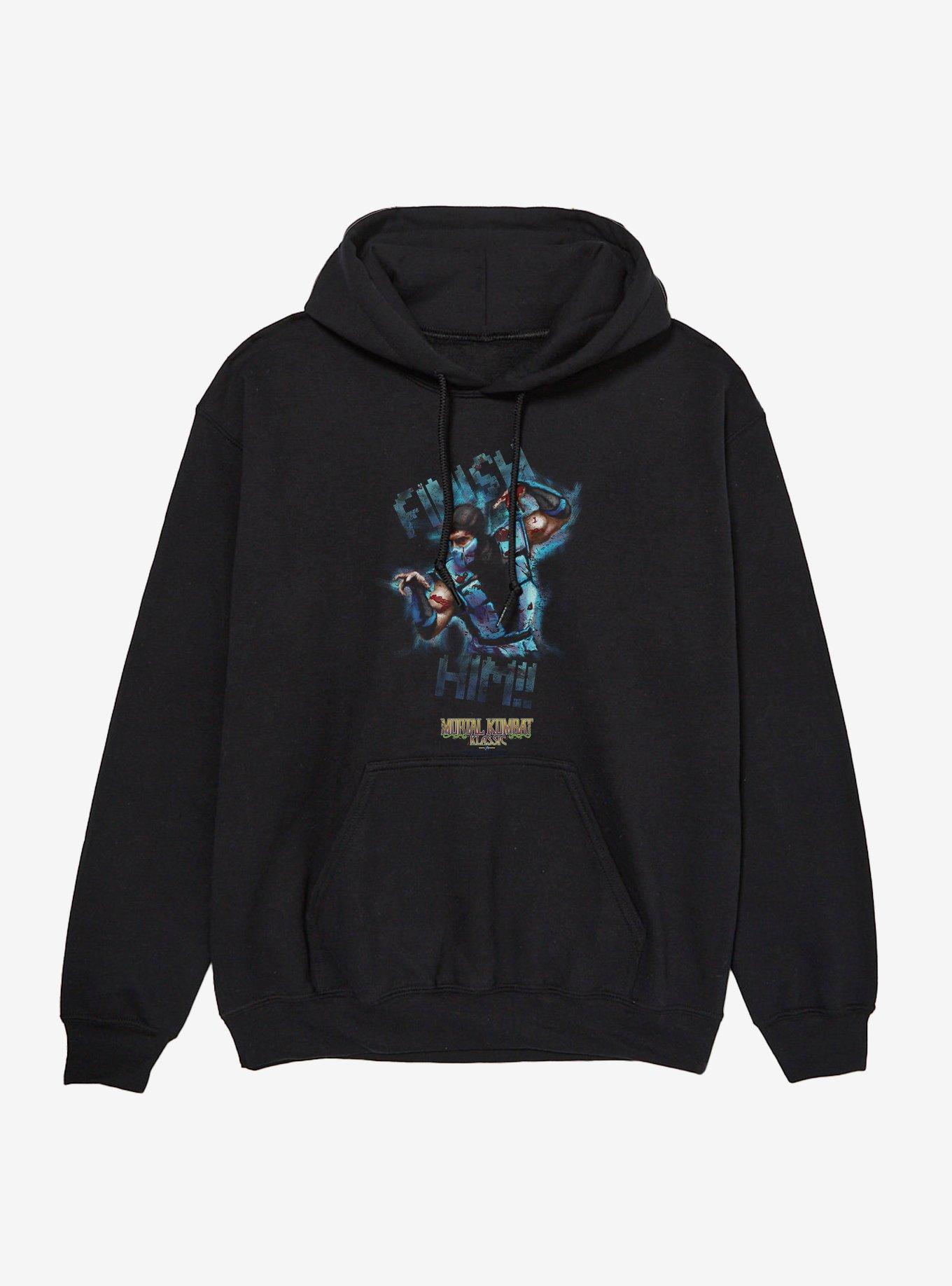 Mortal Kombat Klassic Sub-Zero Finish Him!! Hoodie, , hi-res