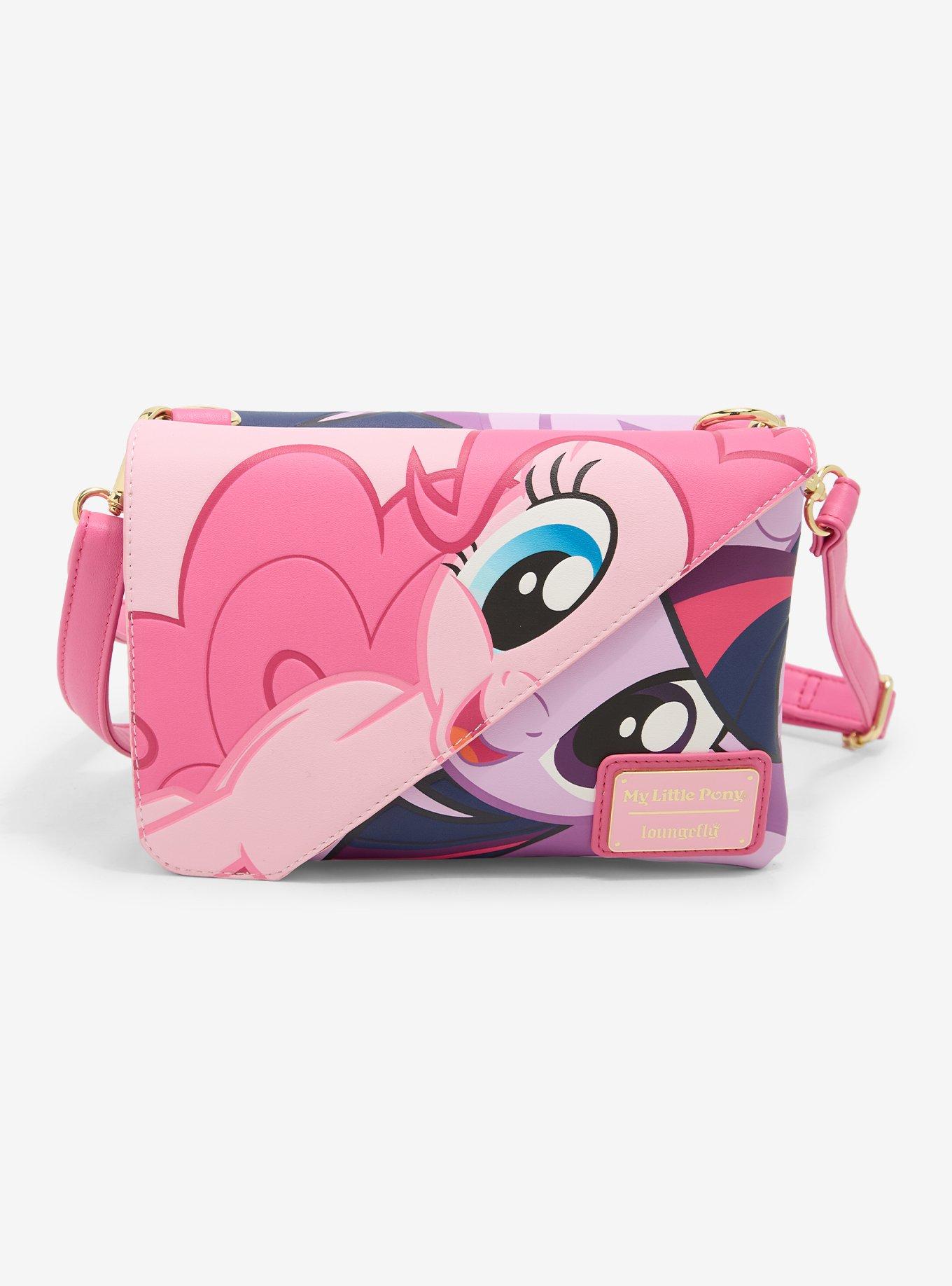 Loungefly My Little Pony Twilight Sparkle & Pinkie Pie Crossbody Bag, , hi-res