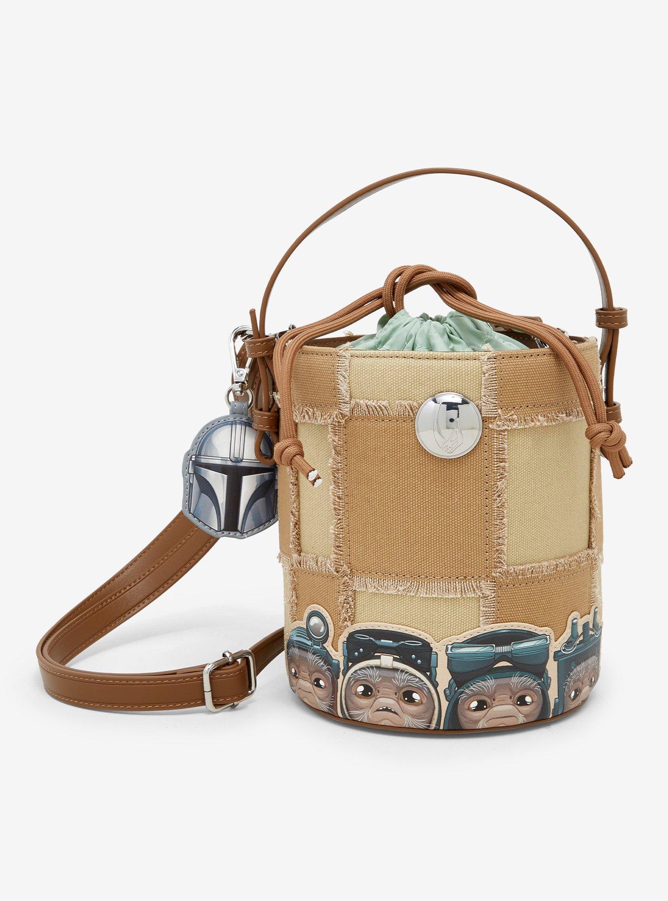 Loungefly Star Wars The Mandalorian Grogu & Anzellan Crossbody Bag, , hi-res