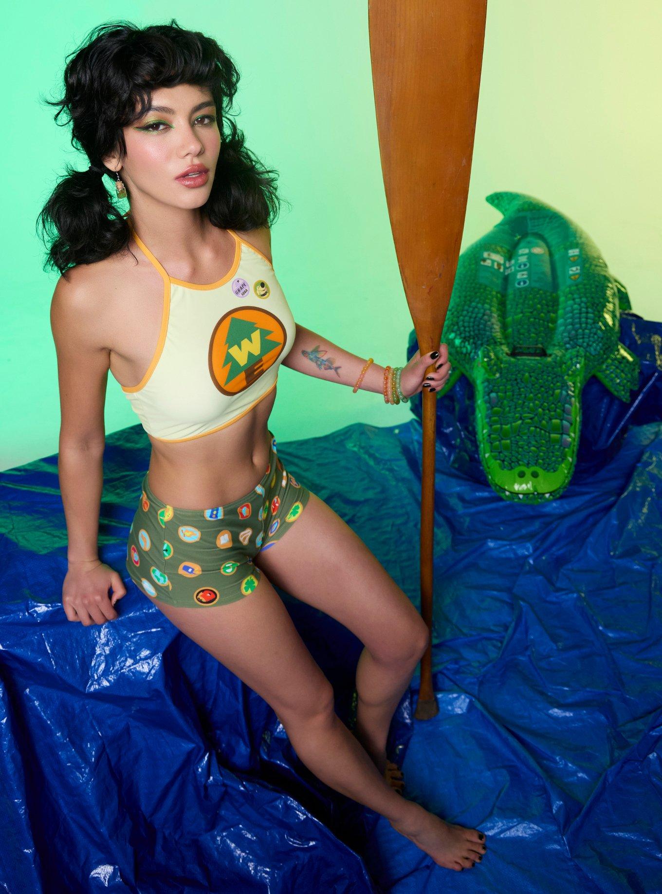 Disney Pixar Up Wilderness Explorer Halter Swim Top, , hi-res