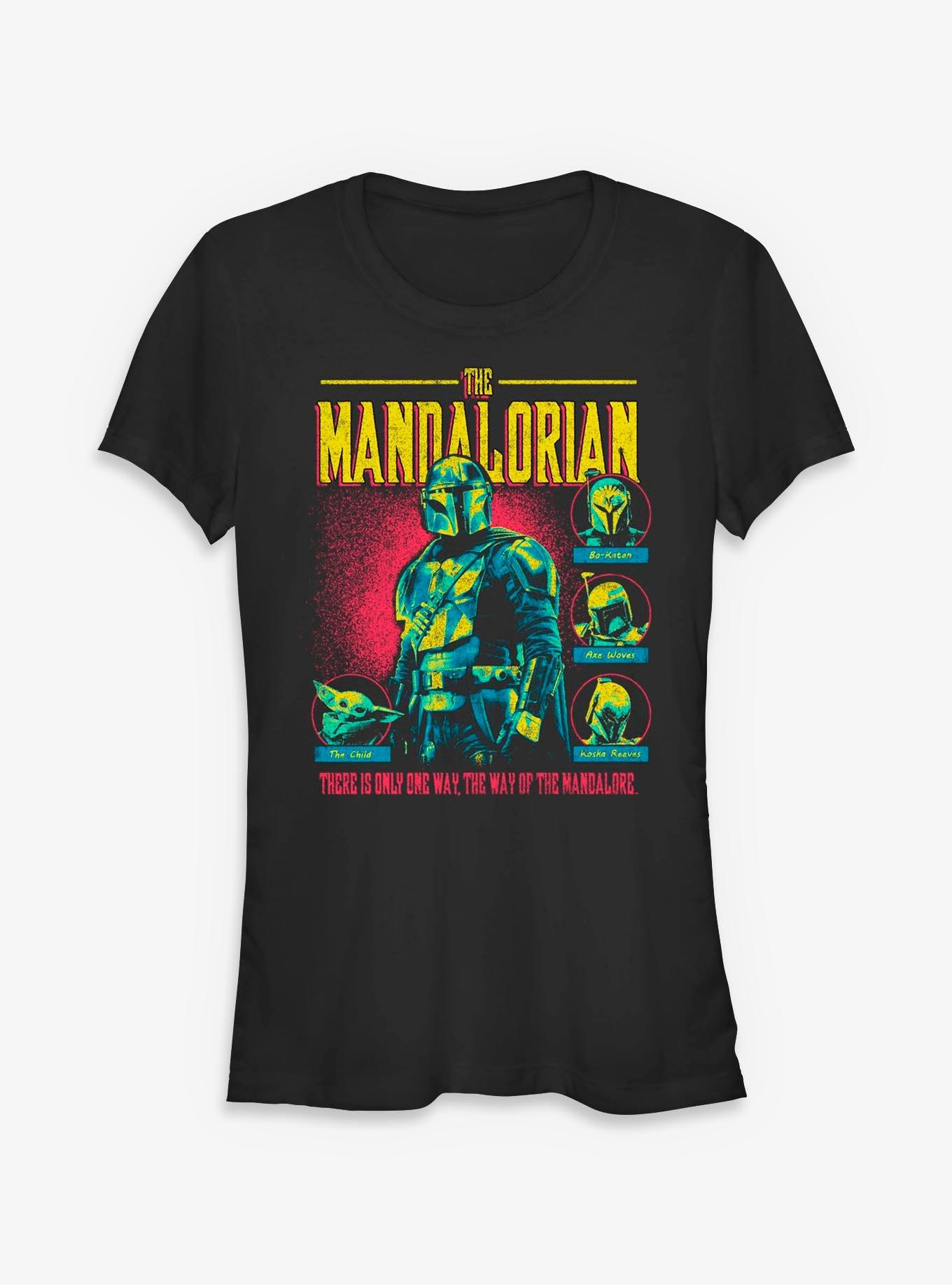 Star Wars The Mandalorian There Is Only One Way Girls T-Shirt, BLACK, hi-res