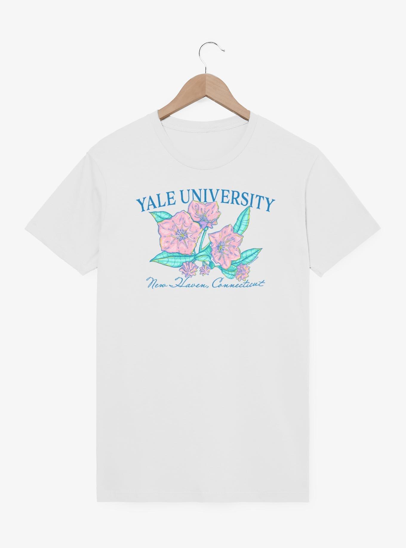 Yale University Floral New Haven CT T-Shirt, , hi-res