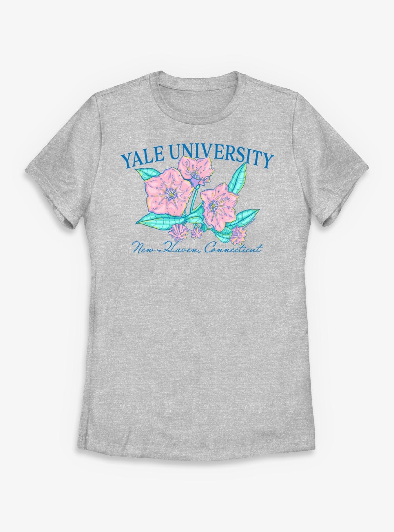 Yale University Floral New Haven CT Womens T-Shirt, , hi-res