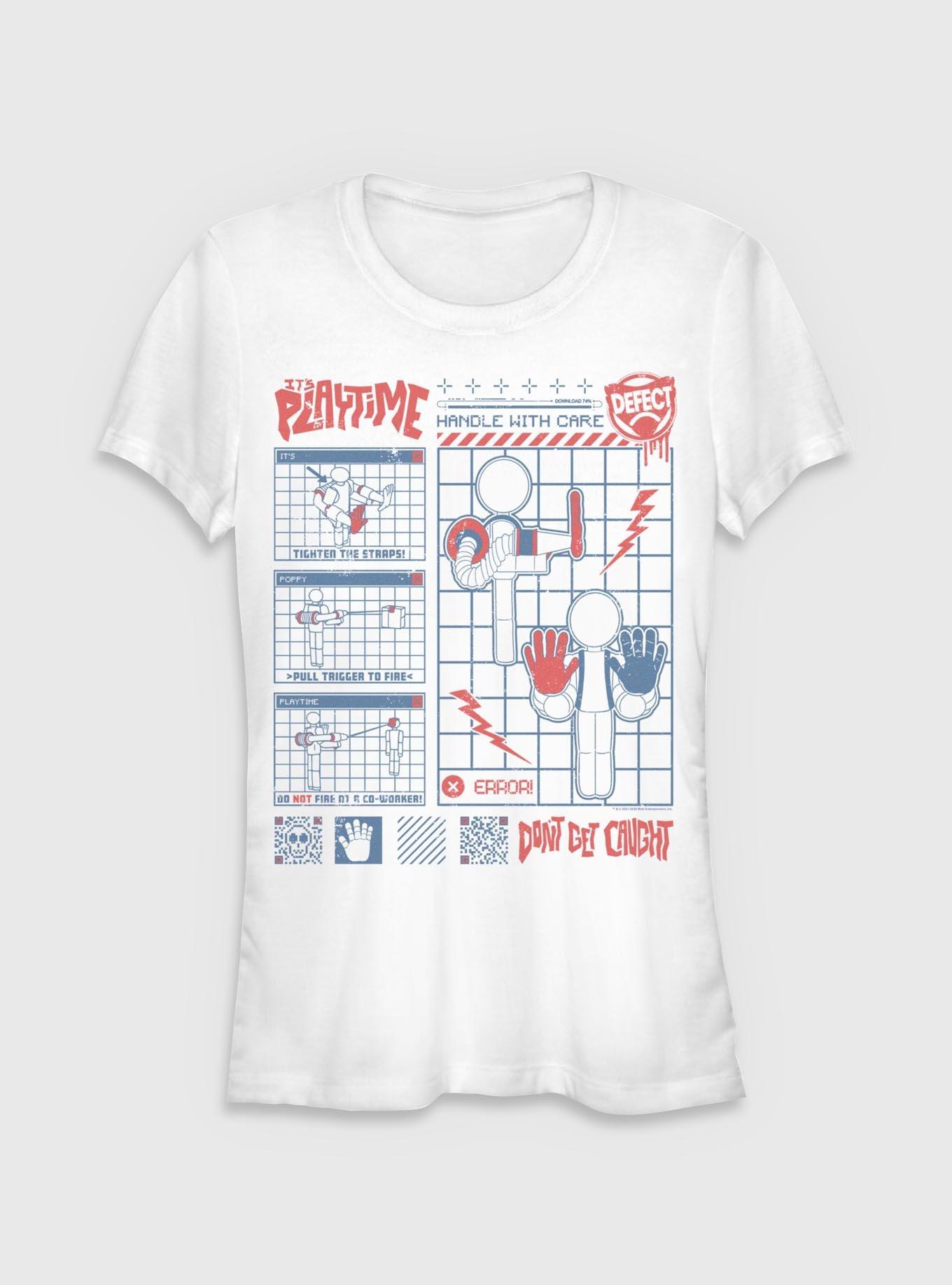 Poppy Playtime Player Don't Get Caught Girls T-Shirt, , hi-res