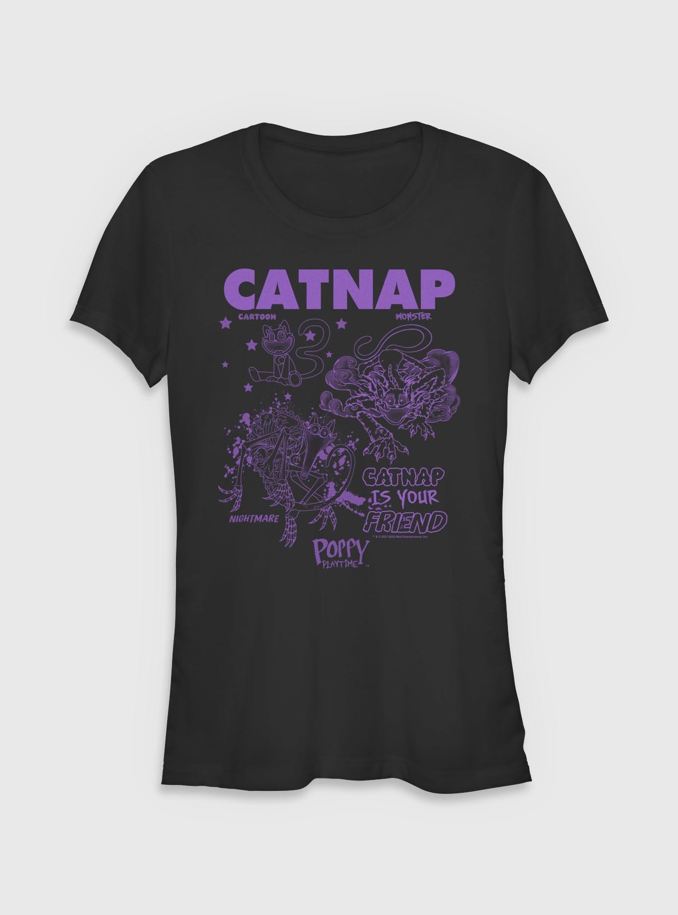 Poppy Playtime Catnap Is Your Friend Girls T-Shirt, , hi-res