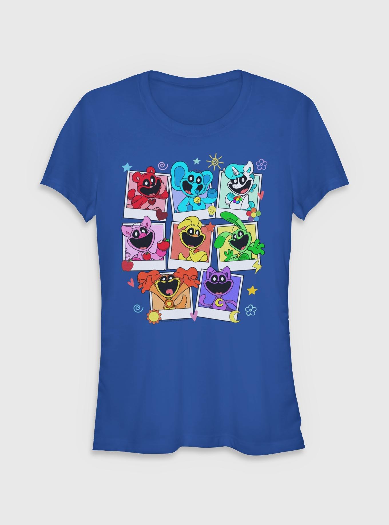 Poppy Playtime Polaroid Smiling Critters Girls T-Shirt, , hi-res